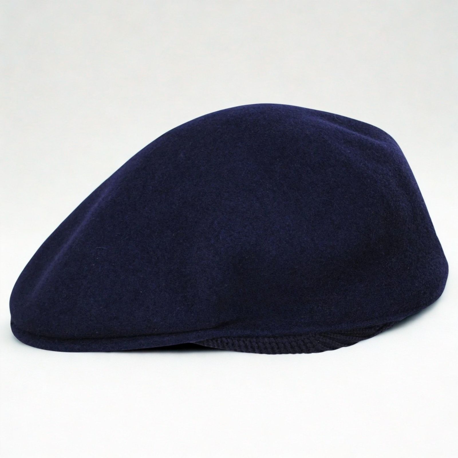 Kangol Kangol 504 Wool Earflap Hat Navy XL Classic Flat Felt Cap Size ONE SIZE - 2 Thumbnail