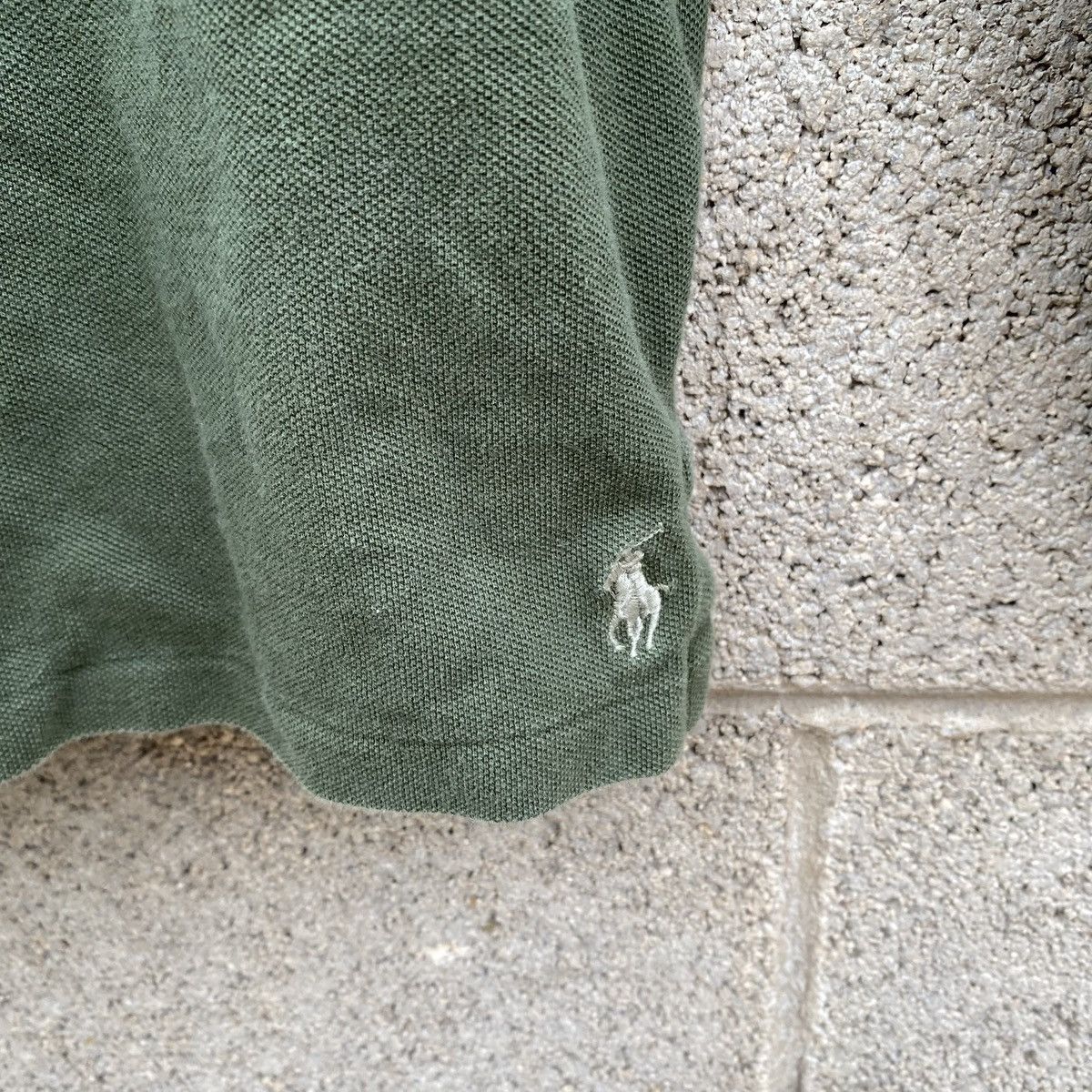 Polo Ralph Lauren Polo Ralph Lauren Hoodie Mens Large Olive Green Pullover Size US L / EU 52-54 / 3 - 3 Thumbnail