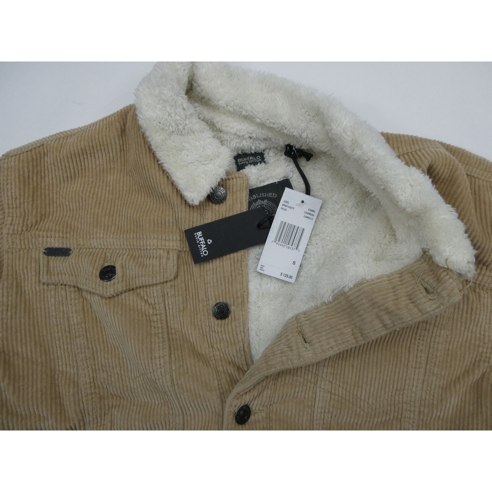 Buffalo David Bitton Buffalo David Bitton sherpa corduroy trucker jacket, small Size US S / EU 44-46 / 1 - 2 Thumbnail