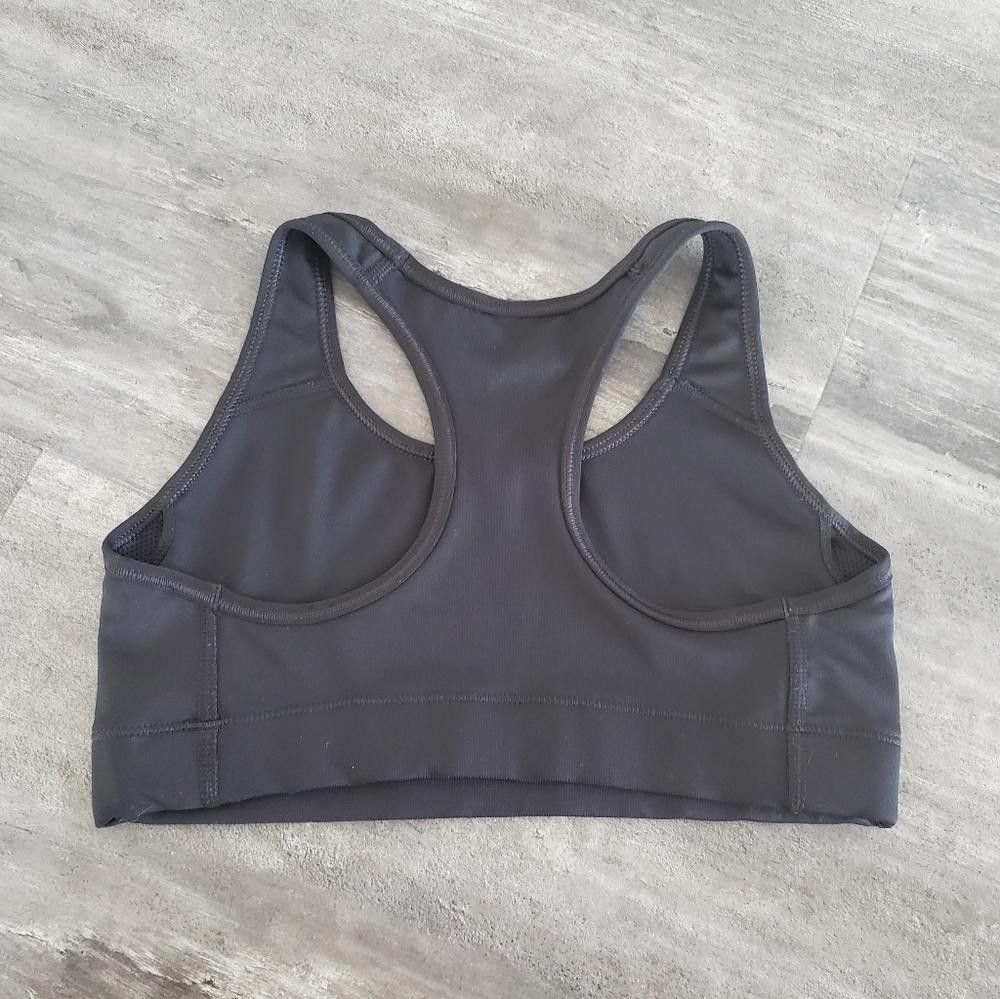 Nike Black White Racerback Nike Sport Bra Size ONE SIZE - 2 Thumbnail