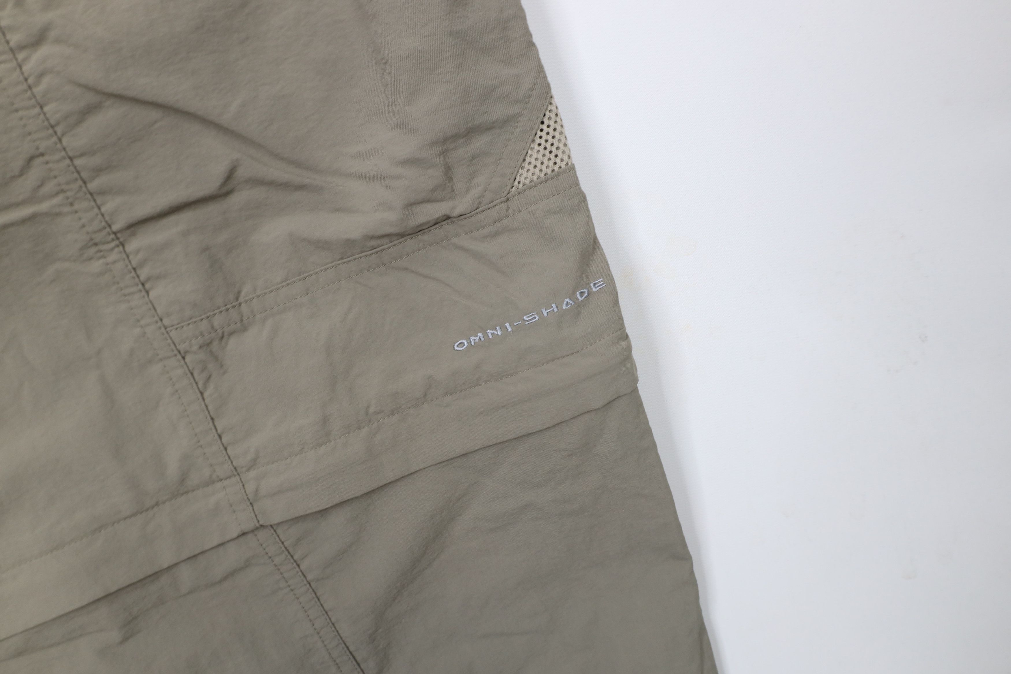 Columbia × Vintage Vintage Y2K Columbia PFG Wide Leg Cargo Pants Shorts Green Size US 40 / EU 56 - 5 Thumbnail