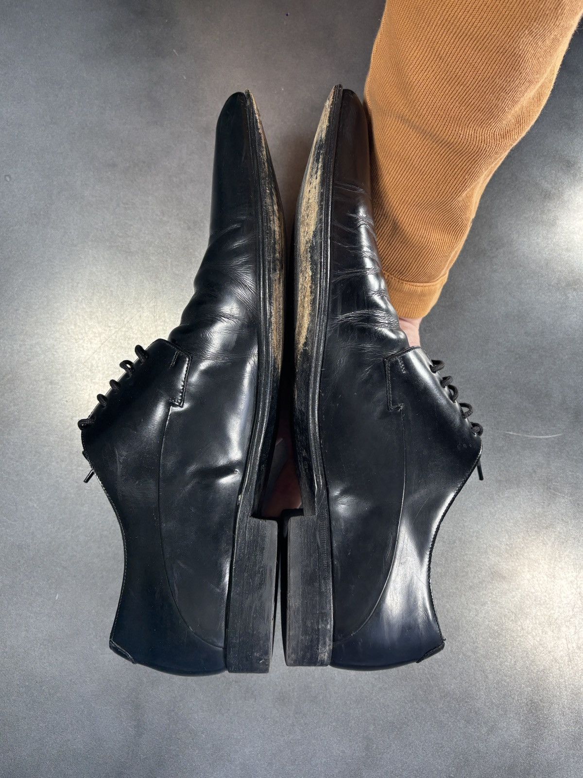 Dolce & Gabbana Vintage Dolce & Gabbana Patent Leather Pointed Toe Long 90s Size US 9.5 / EU 42-43 - 15 Thumbnail