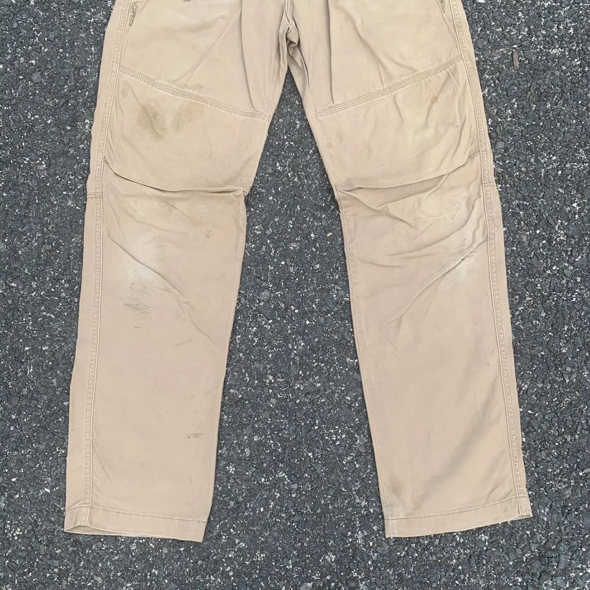 StraightFaded RUSTY DIRTY🔥JAPANESE VINTAGE TROUSERS FADED DISTRESSED PANT Size US 31 - 4 Thumbnail