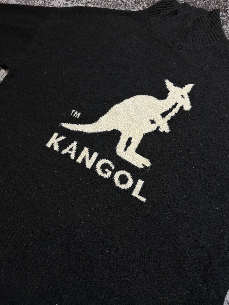 H&M × Kangol Y2K Kangol x H&M Knitted Big Logo Sweater Size US M / EU 48-50 / 2 - 2 Thumbnail