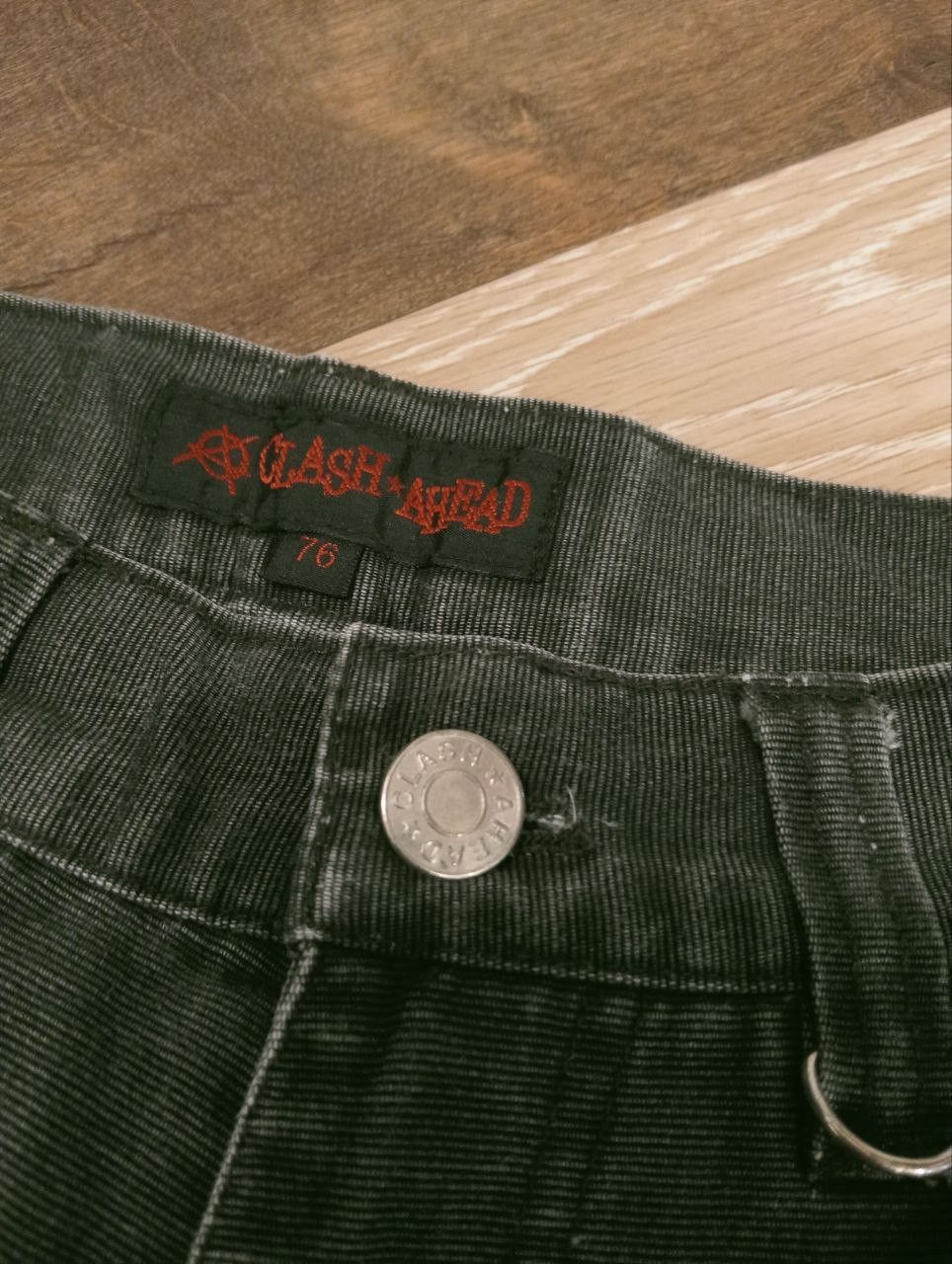 Japanese Brand VINTAGE CLASH AHEAD JAPAN PANTS Size US 29 - 5 Thumbnail