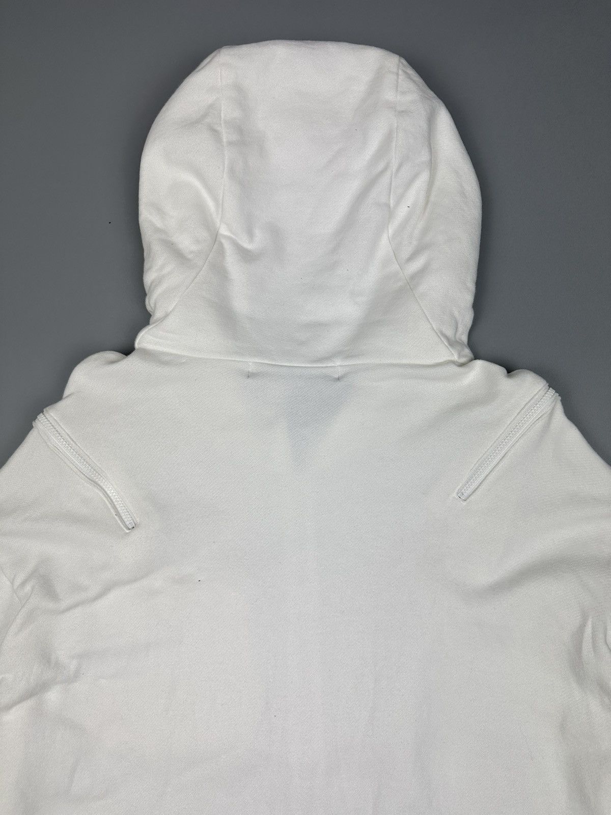 14th Addiction × If Six Was Nine Seditionaries Nick Needles Multiple Zips Off White Hoodies Size US XXL / EU 58 / 5 - 9 Thumbnail