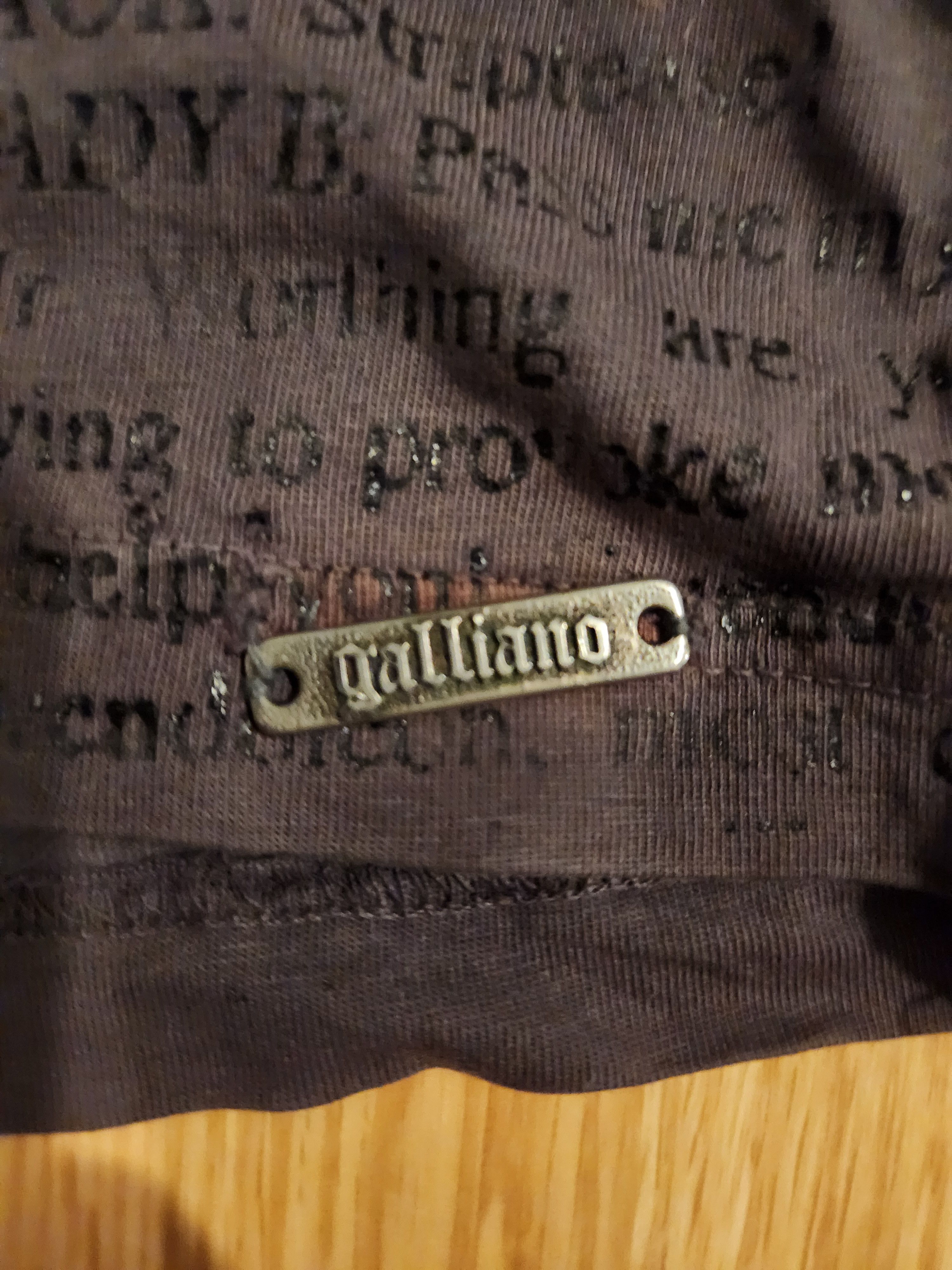 John Galliano John Galliano Gazette Newsprint t shirt Size US L / EU 52-54 / 3 - 4 Thumbnail