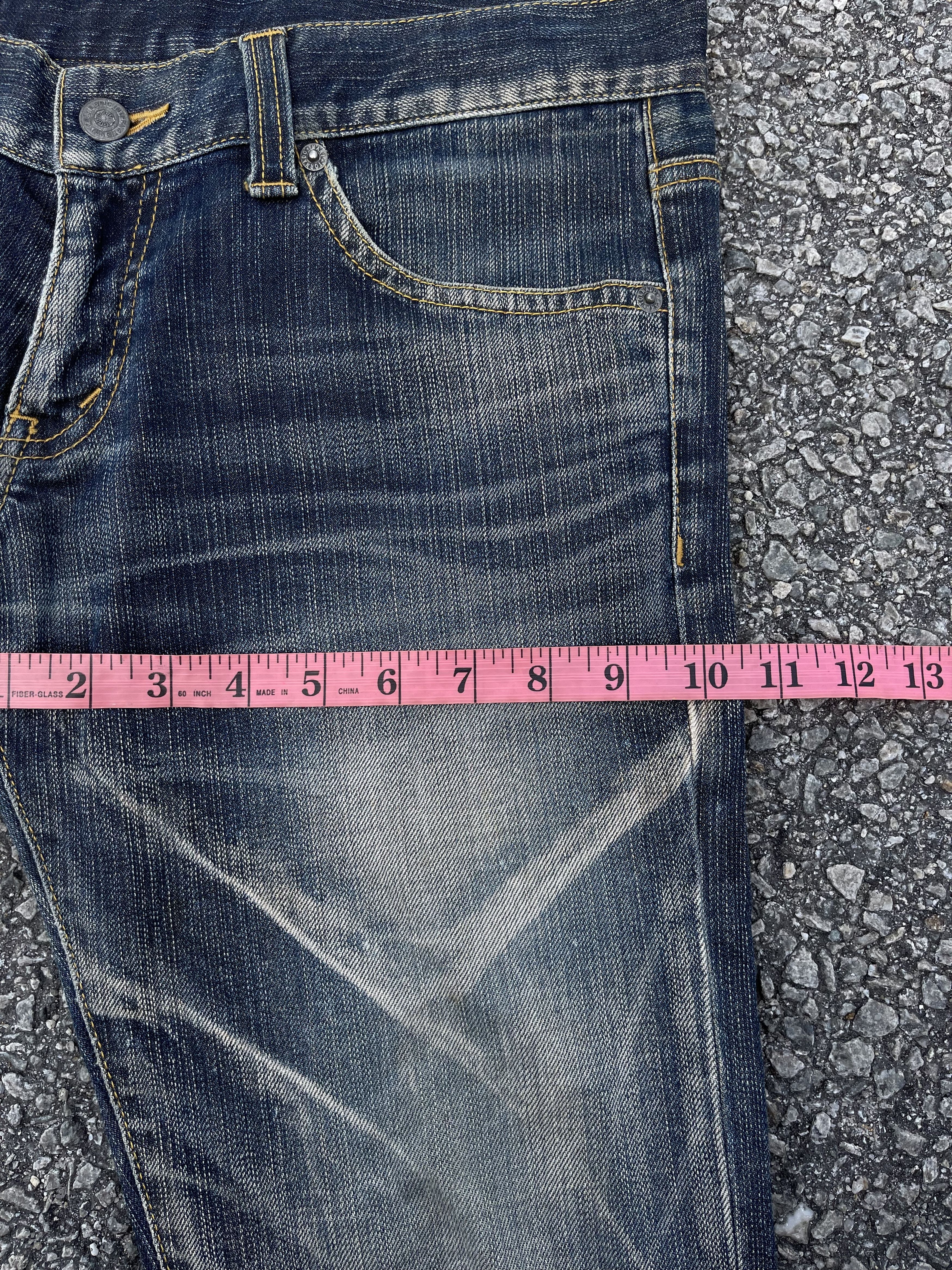 Beauty Beast × If Six Was Nine × Tornado Mart Tornado Mart Knee Ripped Super Flare Jeans Size US 32 / EU 48 - 11 Thumbnail