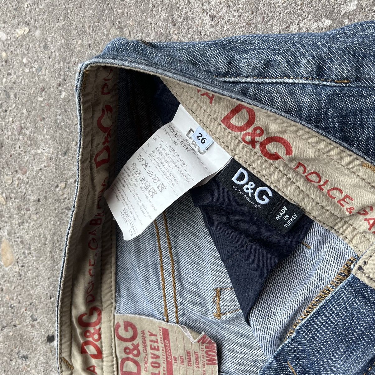 Dolce & Gabbana Dolce Gabbana Jeans Mini Skirt Size 26 Size 25" / US 0 / IT 36 - 7 Thumbnail