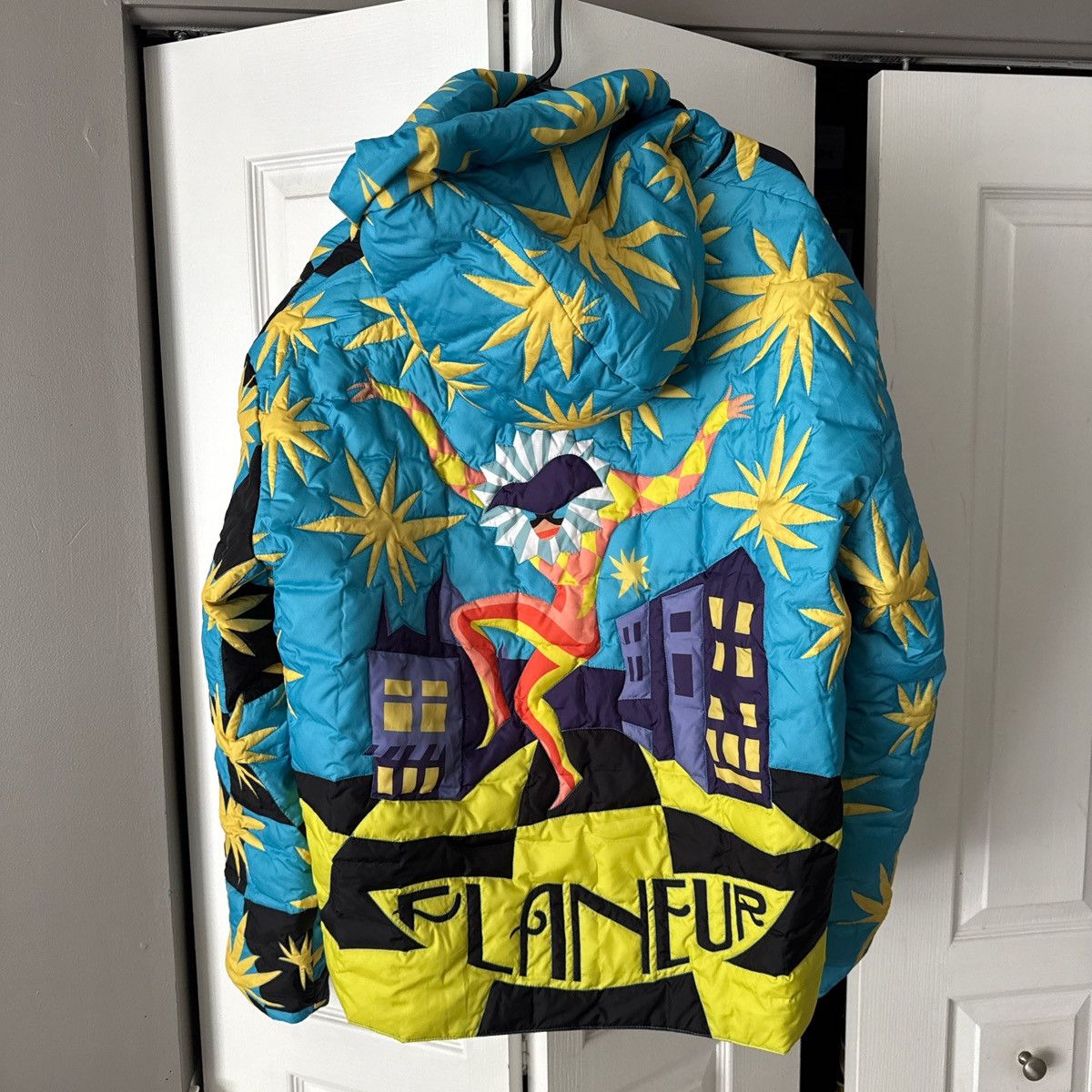 Other Flâneur Multicolored quilted puffer jacket Size US L / EU 52-54 / 3 - 2 Thumbnail
