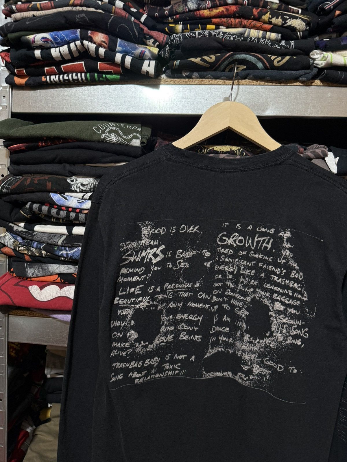 Band Tees Vintage SWRS Worldwide Tour Long Sleeve Band T-Shirt Y2K Size US M / EU 48-50 / 2 - 3 Thumbnail
