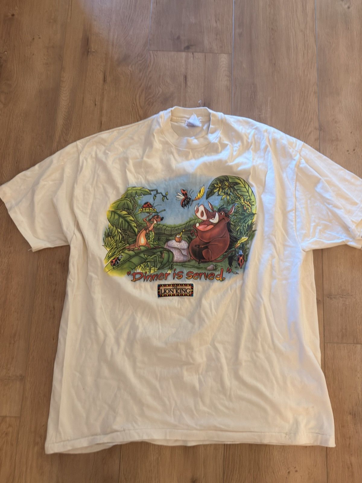 Vintage lion king shirt XXL - walt disney studios