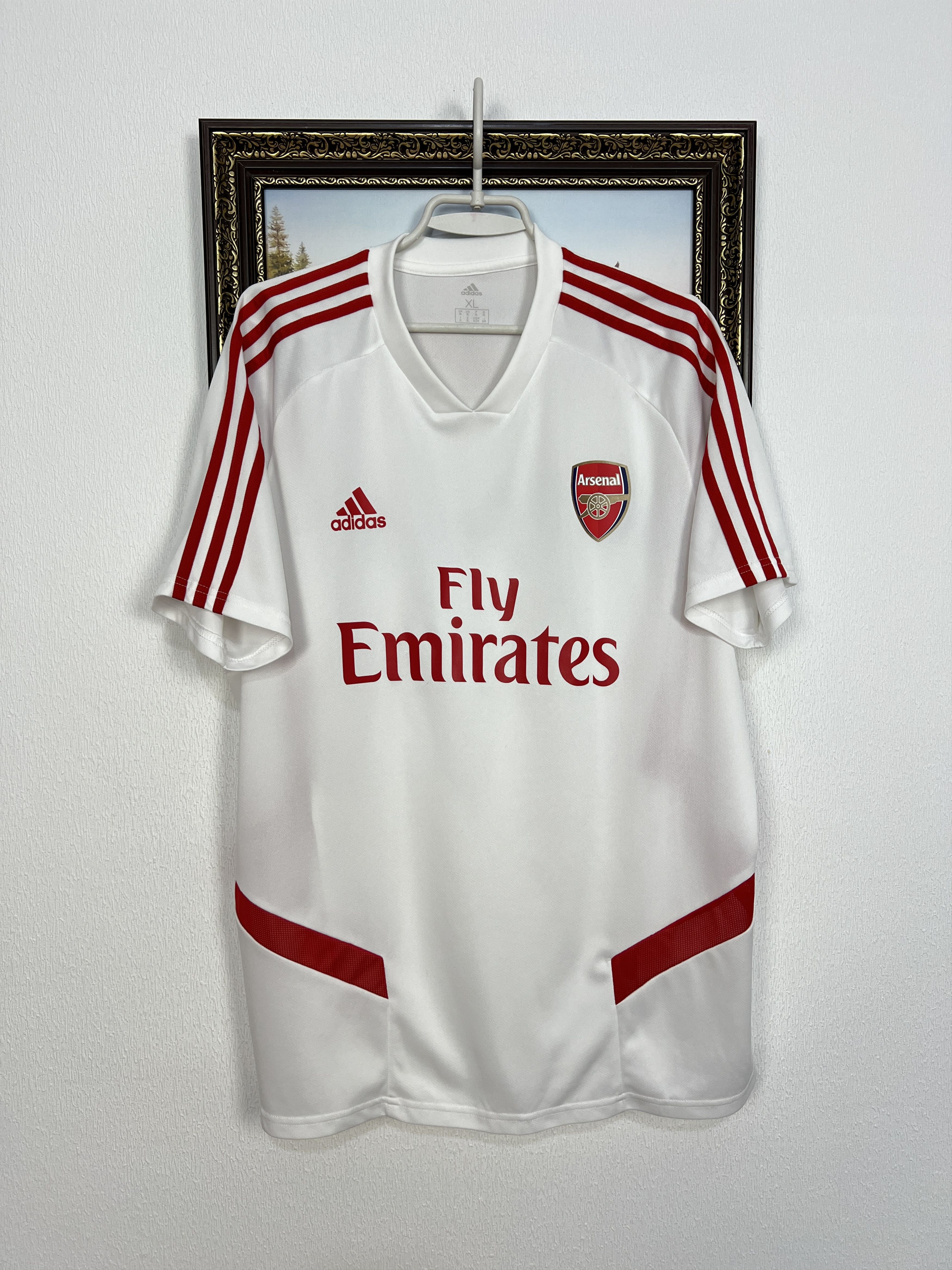 Adidas 2019 Arsenal Training Shirt Football Jersey Soccer Trikot Size US XL / EU 56 / 4 - 1 Thumbnail