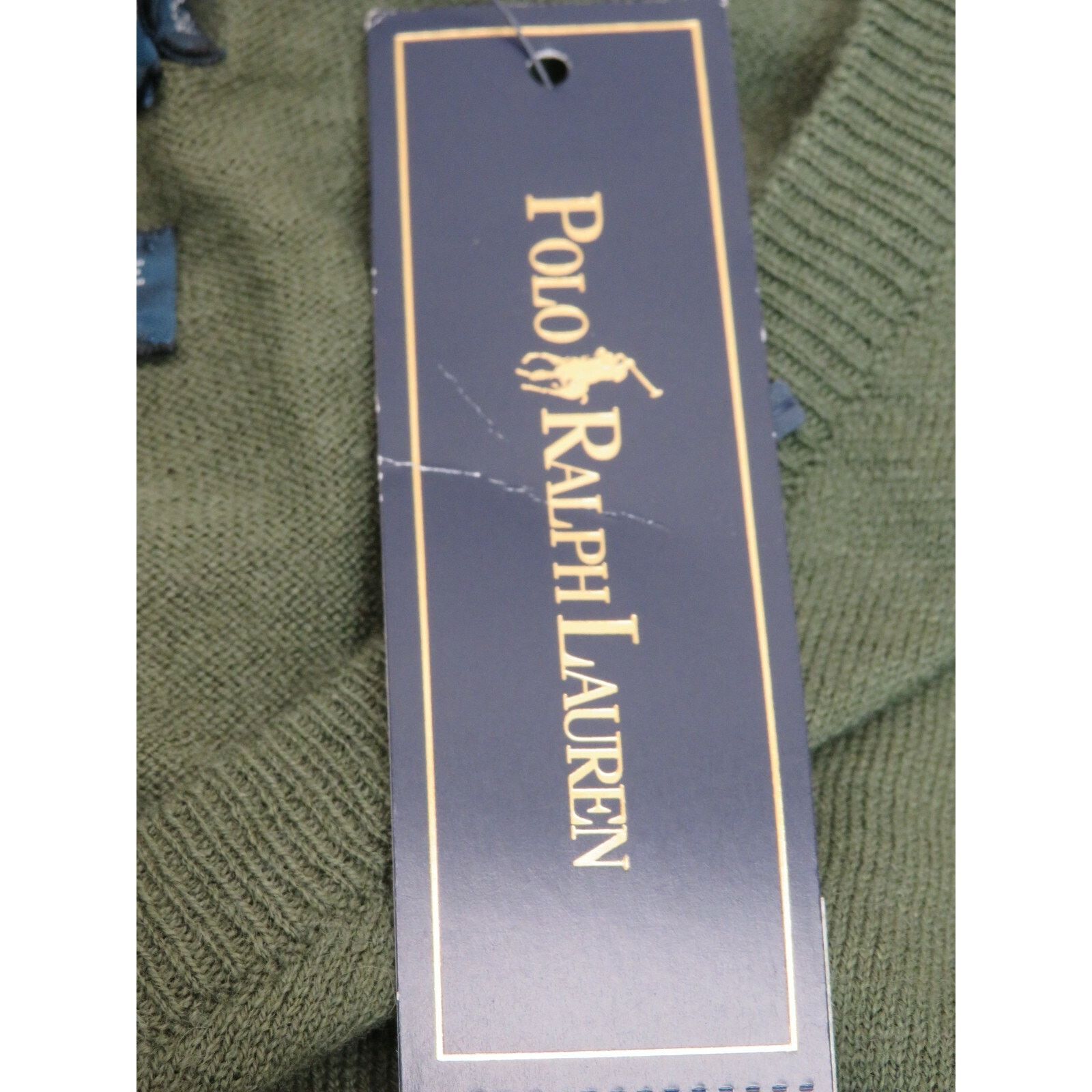 Ralph Lauren RALPH LAUREN GREEN COTTON CASHMERE LONG SLEEVE PULLOVER XL Size US XL / EU 56 / 4 - 9 Thumbnail