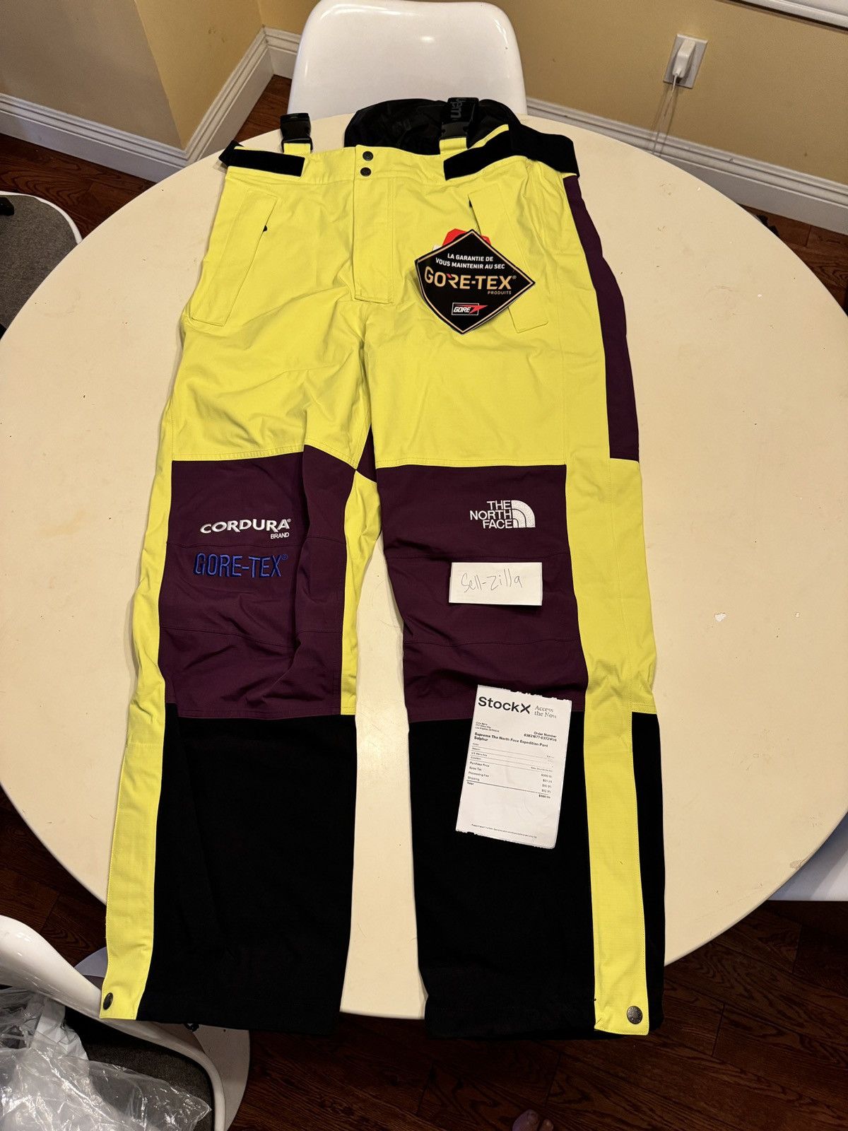 Supreme The North Face Supreme The North Face Expedition Pant Sulphur Large Grailed