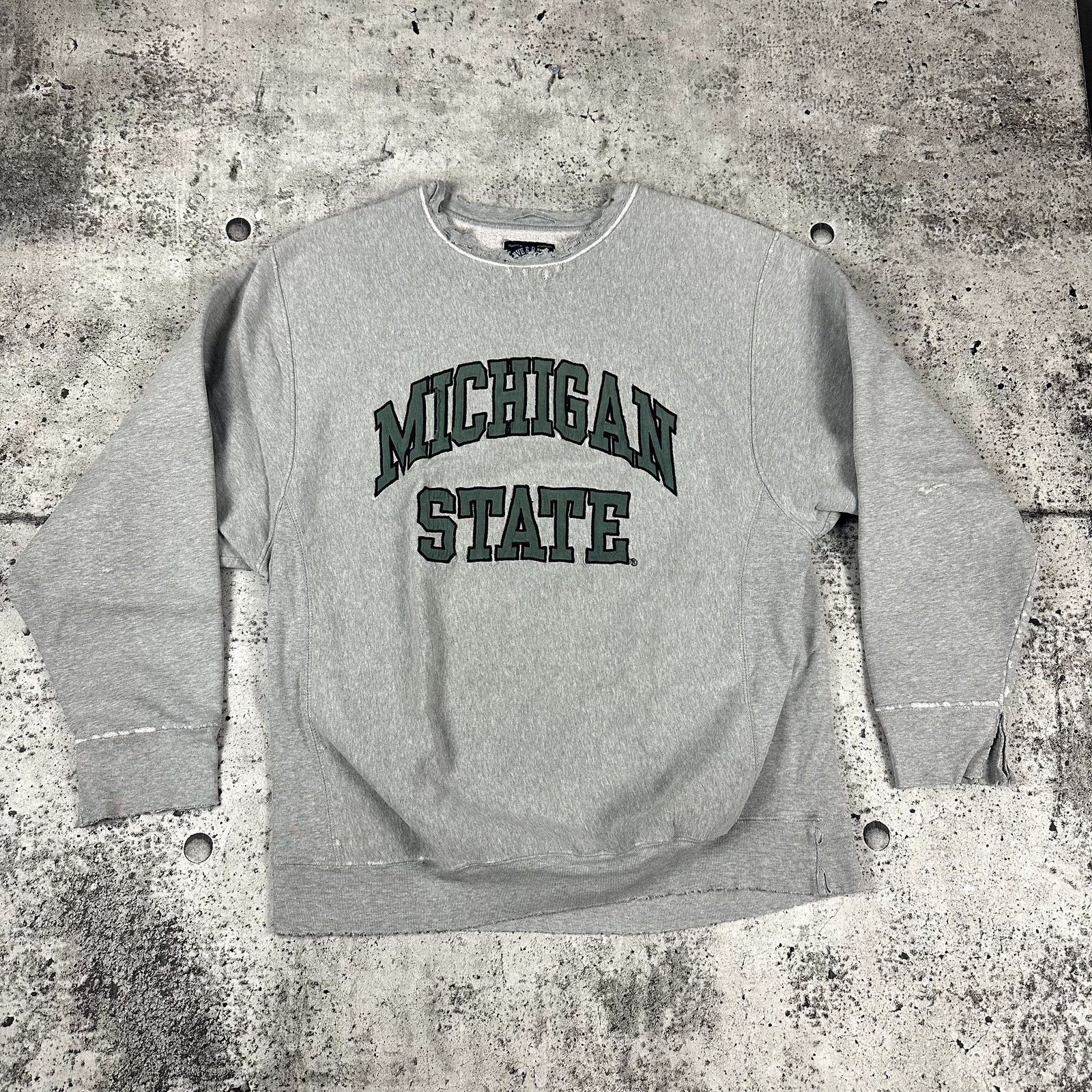 Steve And Barrys Vintage Michigan State Sweatshirt Size large Steve & Barry's Size US L / EU 52-54 / 3 - 1 Thumbnail
