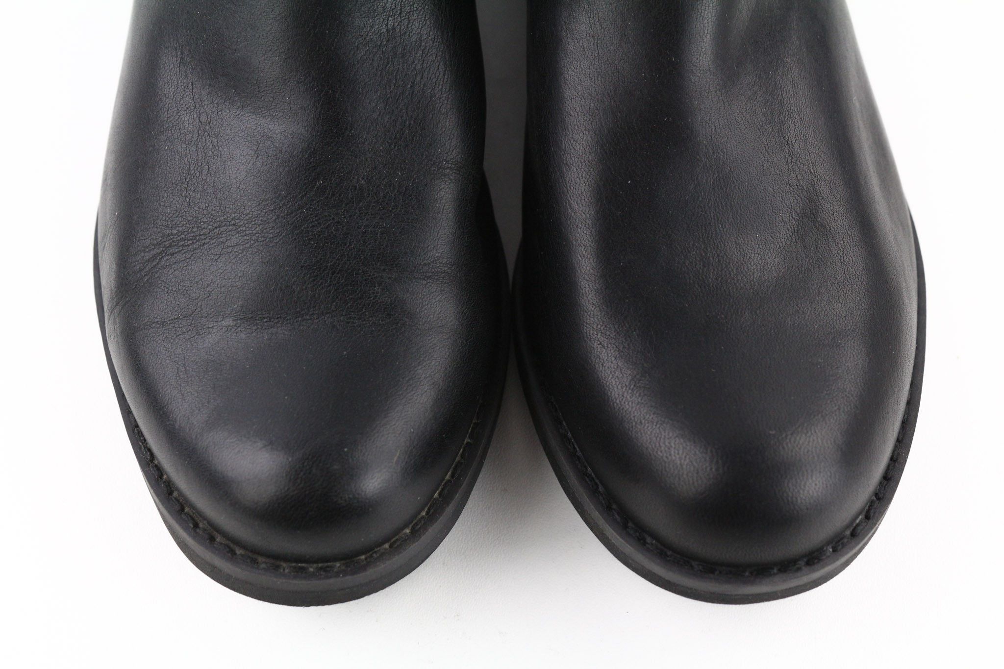 Timberland A1KHL UK4 Black Leather Pull On Mid Top Boots 79949 Size US 6.5 / IT 36.5 - 4 Thumbnail