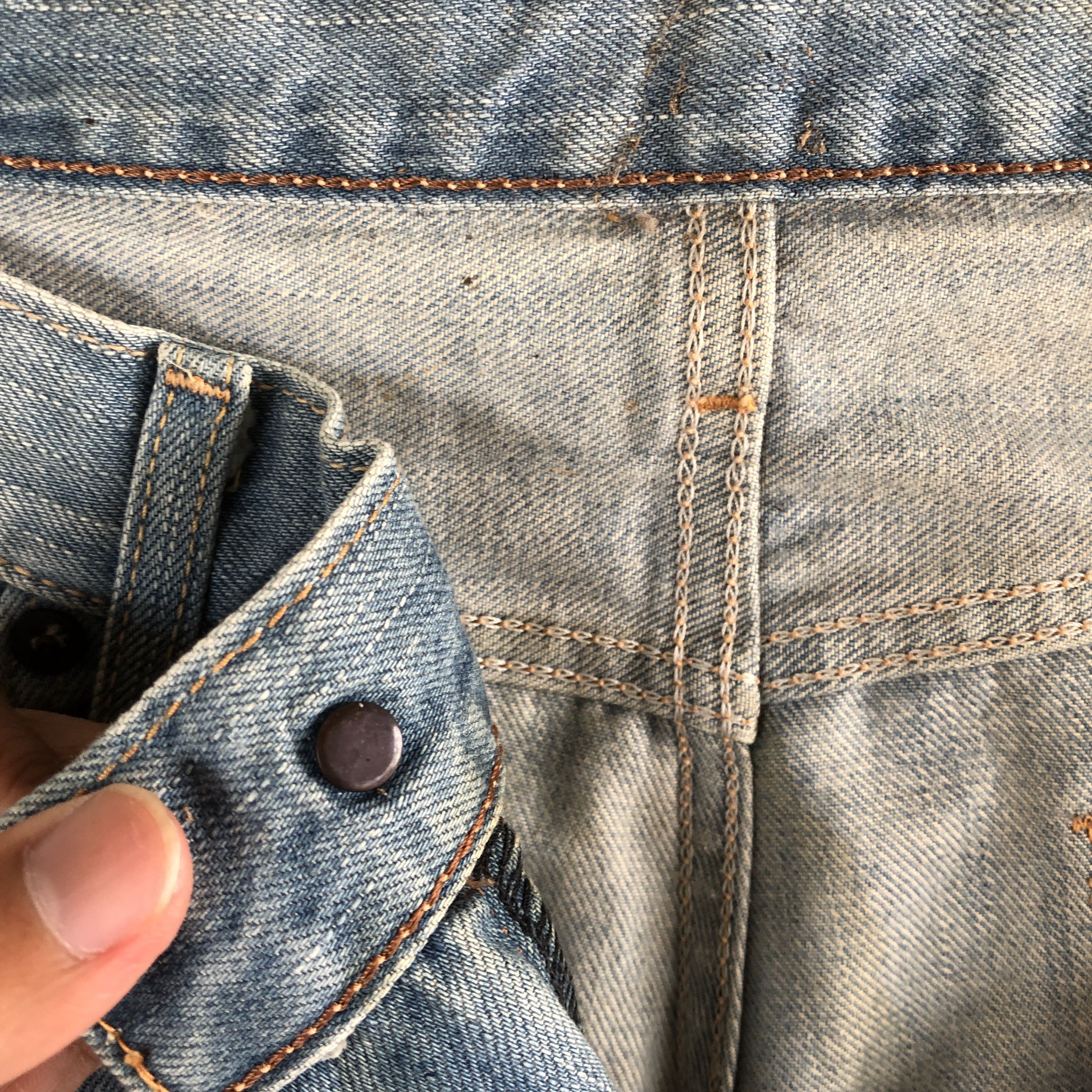 Edwin Vintage 90's Edwin 505 Selvedge Jeans Faded Redline Denim Size US 32 / EU 48 - 6 Thumbnail