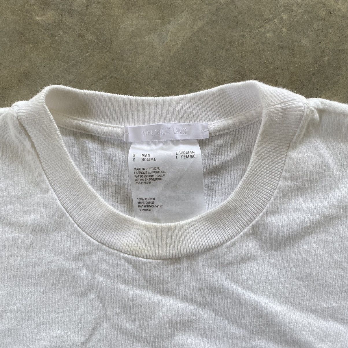 Helmut Lang HL Helmut Lang Logo T-Shirt Size US M / EU 48-50 / 2 - 5 Thumbnail