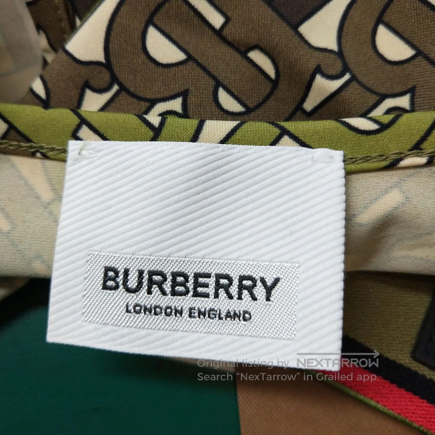 Burberry Burberry Color Block TB Logo Crop Top . Size US XXS / EU 40 - 6 Thumbnail
