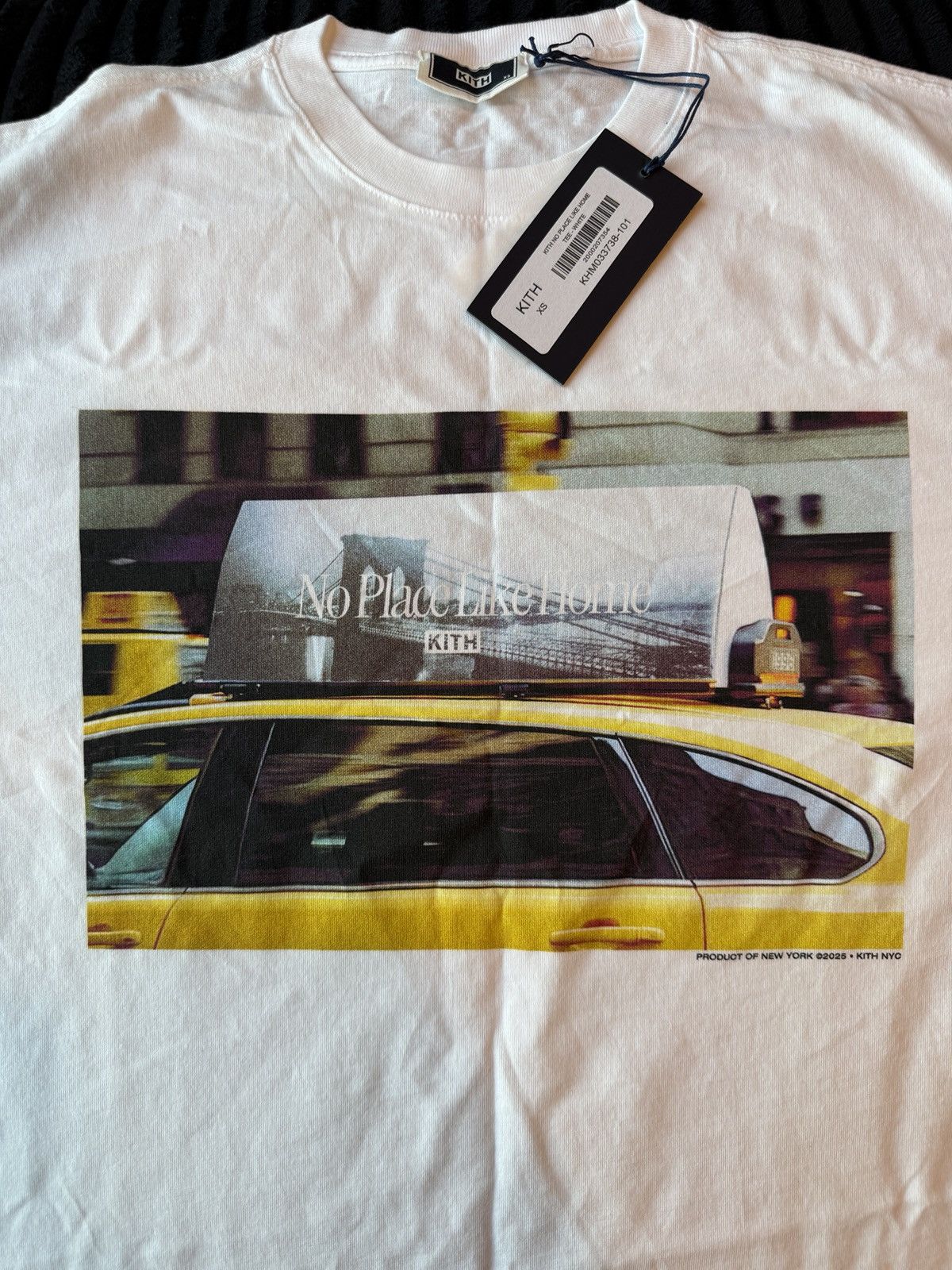 Kith KITH “THERE’S NO PLACE LIKE HOME” NYC TAXI TEE (XSMALL)NWT Size US XS / EU 42 / 0 - 1 Thumbnail