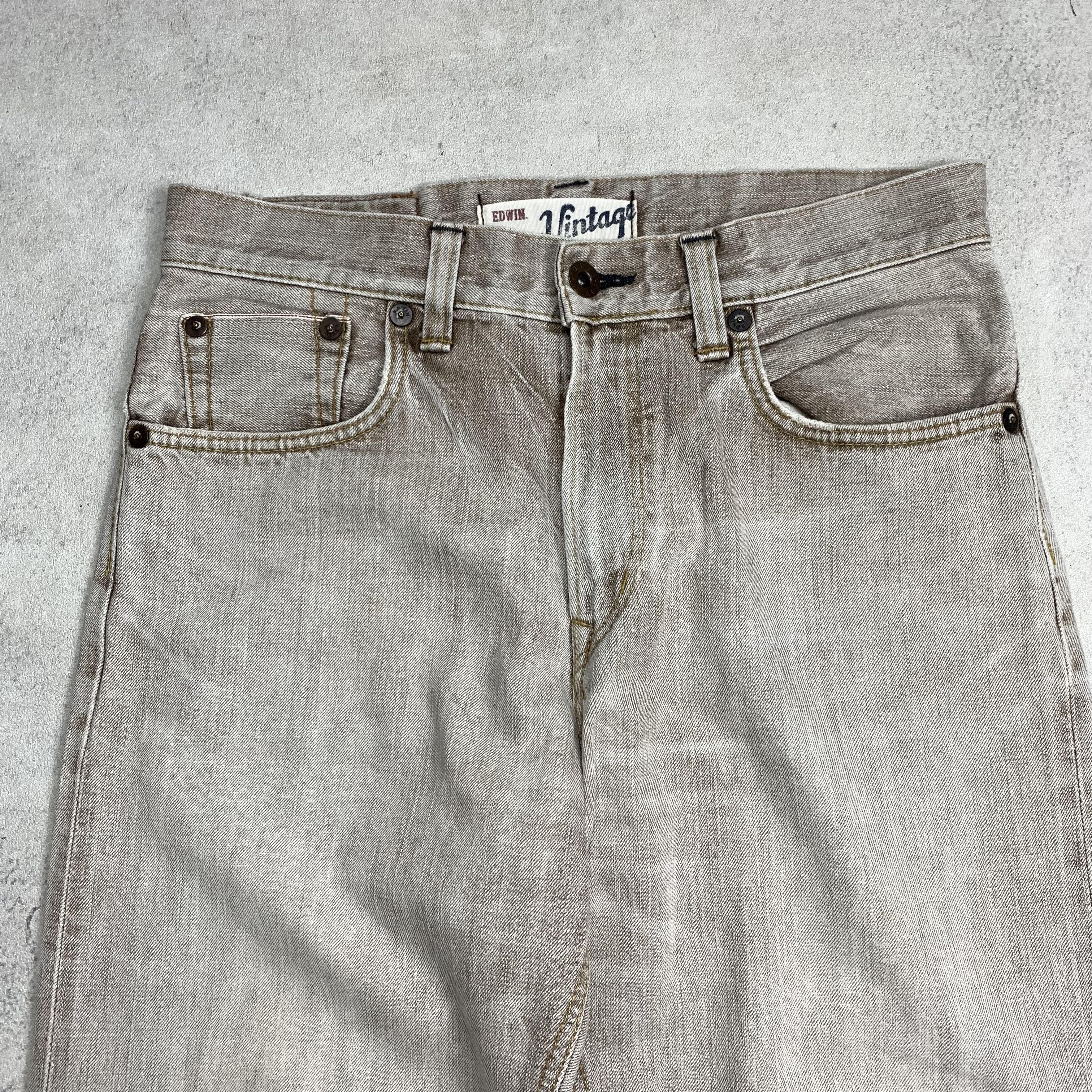 Edwin Vintage Edwin 505V Redline Selvedge Jeans Size US 33 - 5 Thumbnail