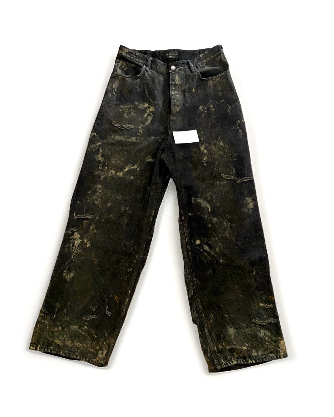Balenciaga Balenciaga Runway Mud Jean Super Destroyed SS23 Small Size US 32 / EU 48 - 1 Thumbnail