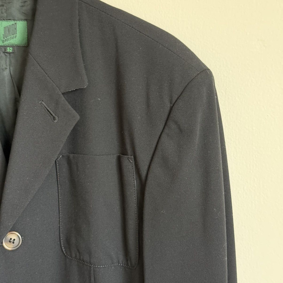 Jean Paul Gaultier Vintage 80’s Junior Gaultier by Gibo Men’s Blazer Size 52 Size 42S - 7 Thumbnail