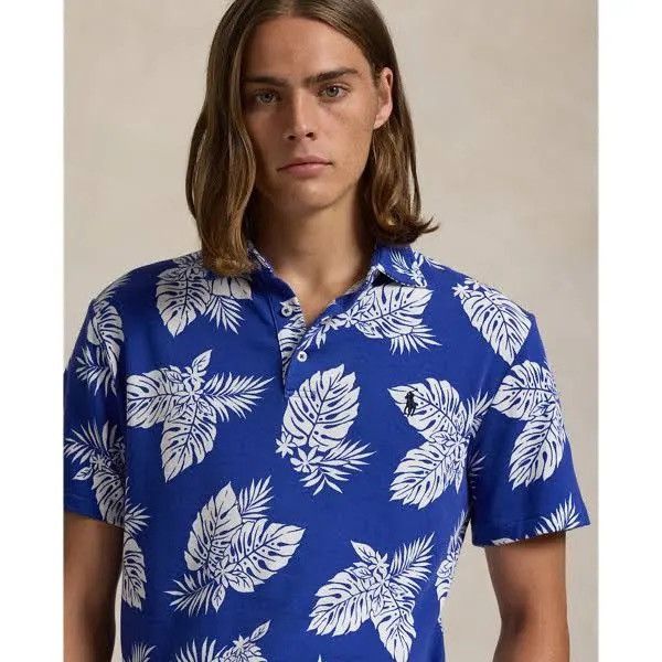 Polo Ralph Lauren Polo Ralph Lauren Custom Slim Fit Monstera Spa Terry Size XL Size US XL / EU 56 / 4 - 4 Thumbnail