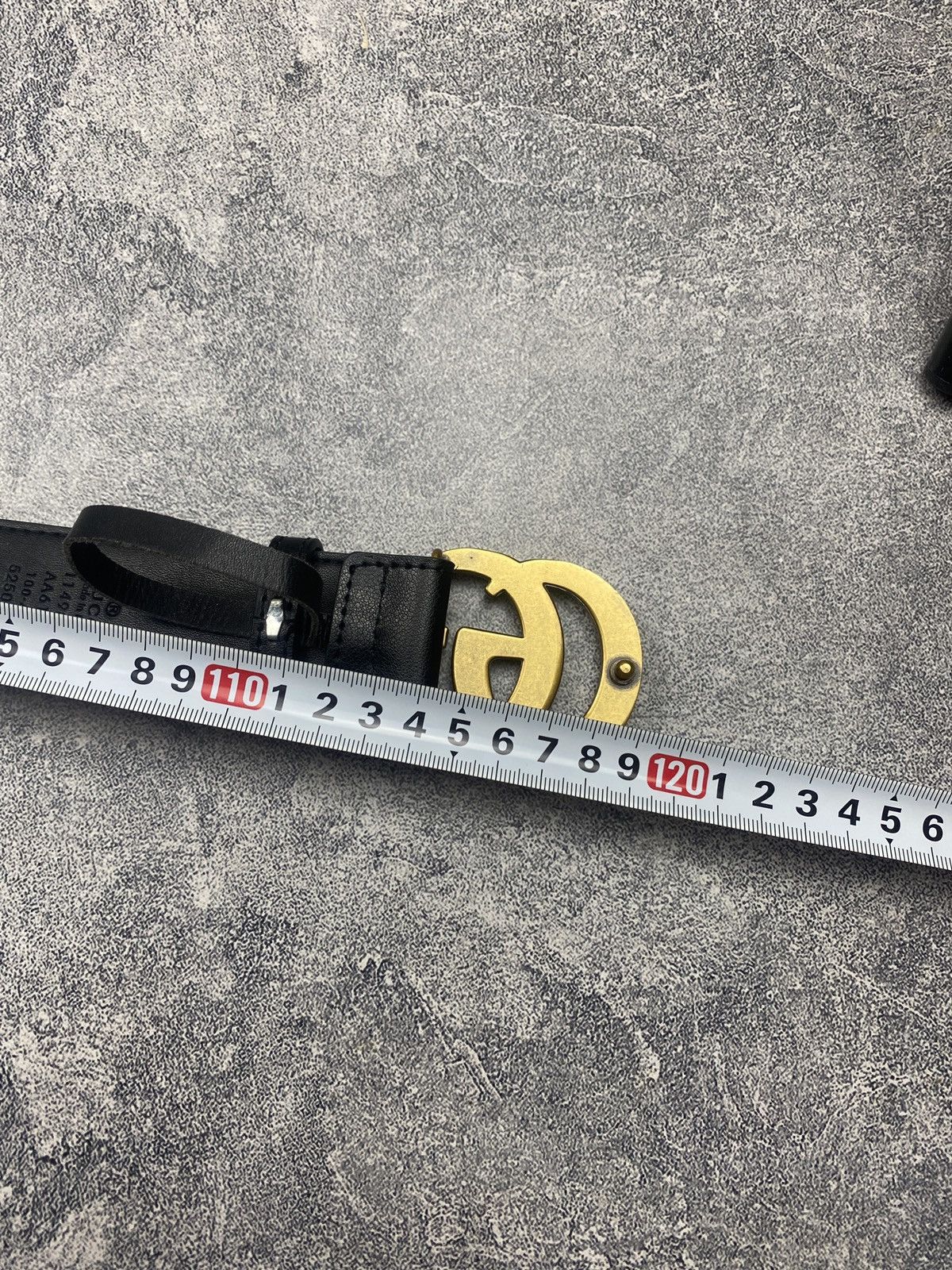 Gucci Gucci Belt 114984 Black Luxury Belt Size ONE SIZE - 10 Thumbnail