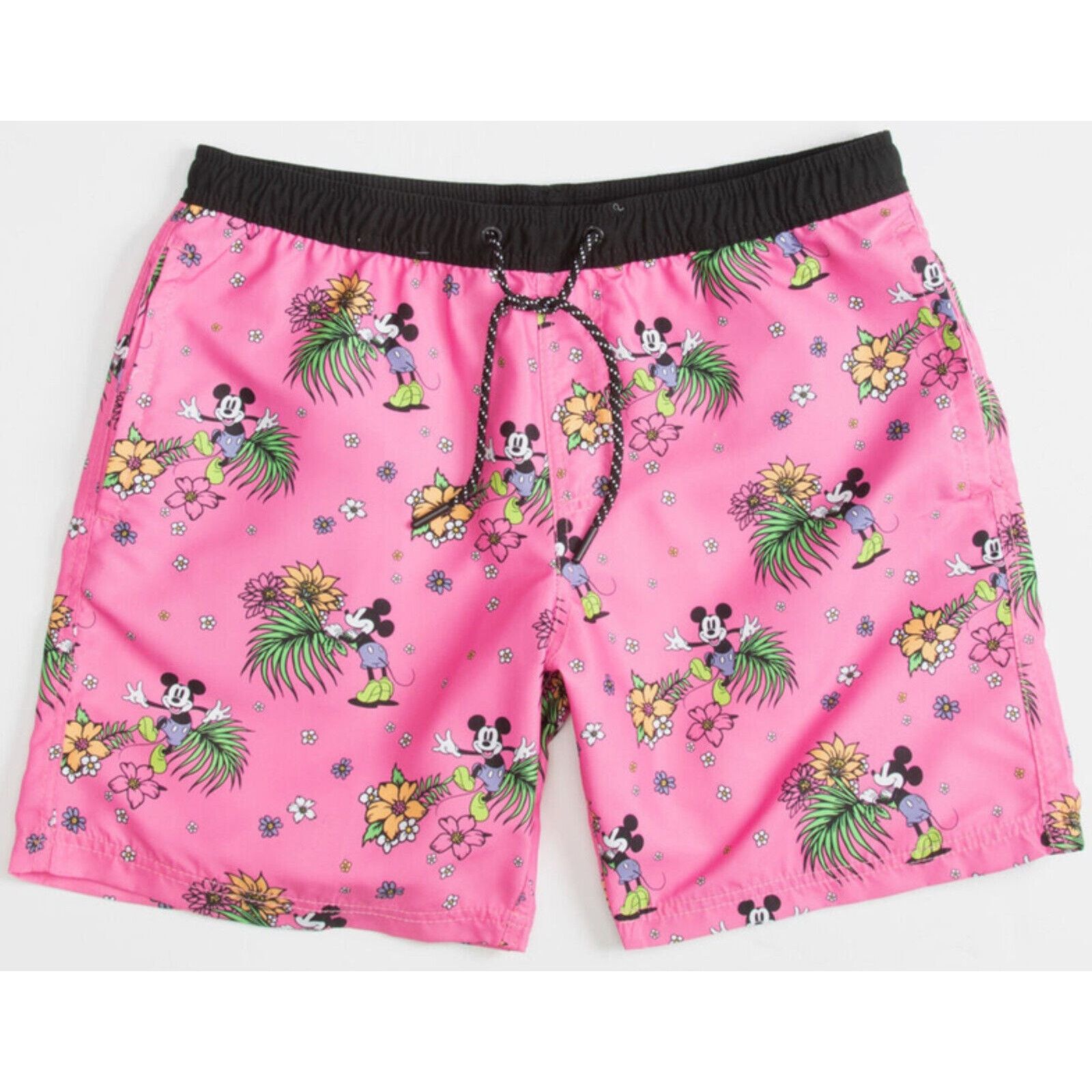 NEFF Neff X Disney Mickey Mouse Volley Shorts Trunks Boardshorts Size US 34 / EU 50 - 1 Thumbnail