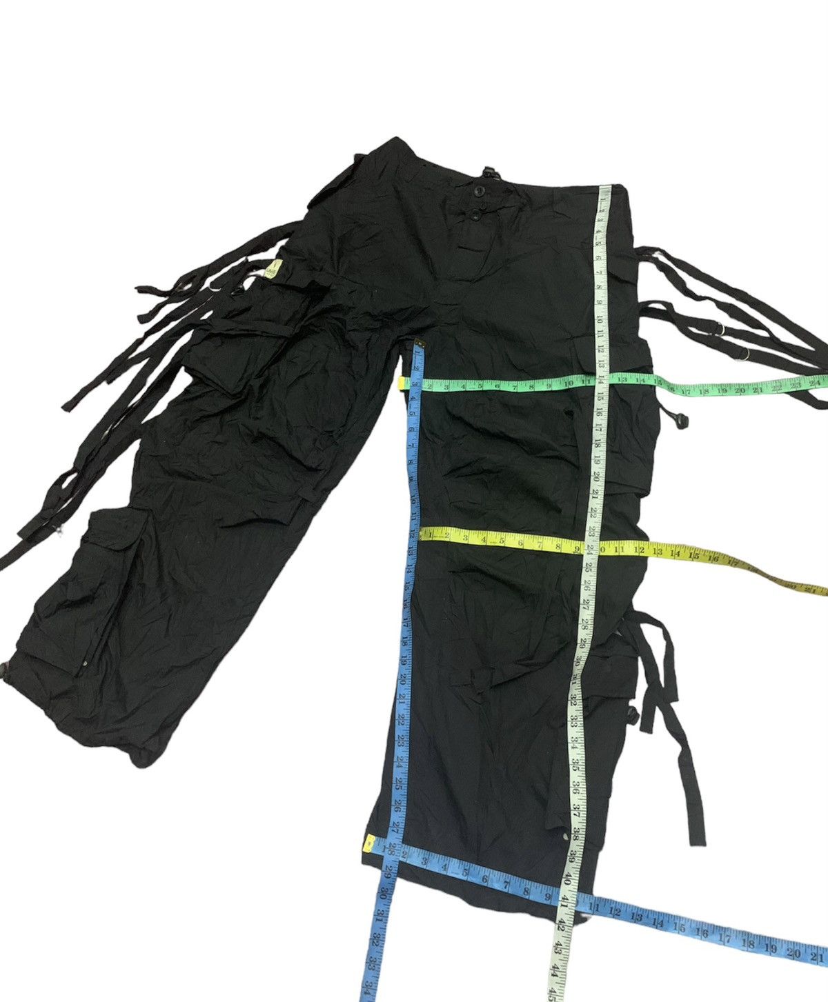 Japanese Brand JUNGLE HARDWEAR JAPAN BONDAGE PARACHUTE PANTS Size US 34 / EU 50 - 20 Thumbnail