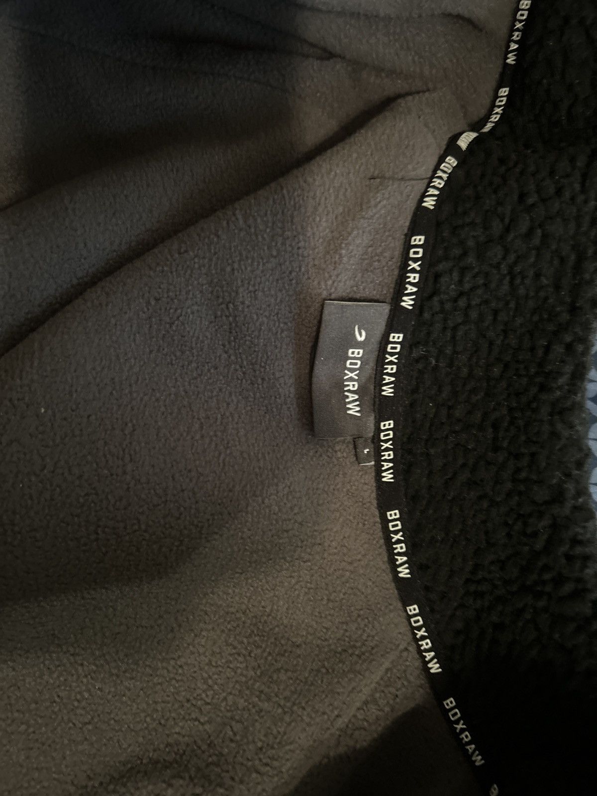 Other Streetwear Boxeaw black and white Sherpa jacket Size US L / EU 52-54 / 3 - 5 Thumbnail