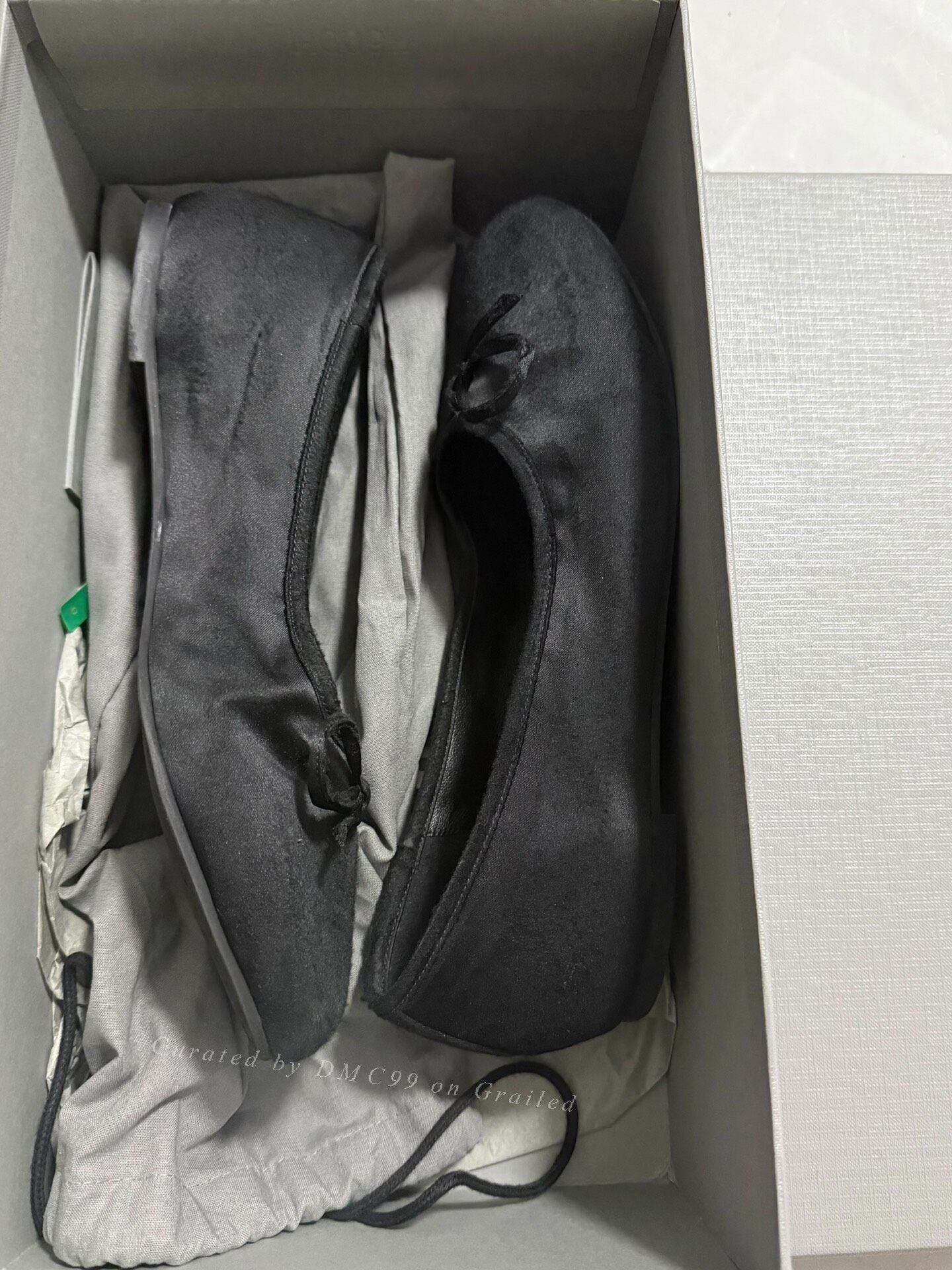 Balenciaga Balenciaga Leo Pold Satin Ballerina Flats Size US 11 / IT 41 - 1 Thumbnail