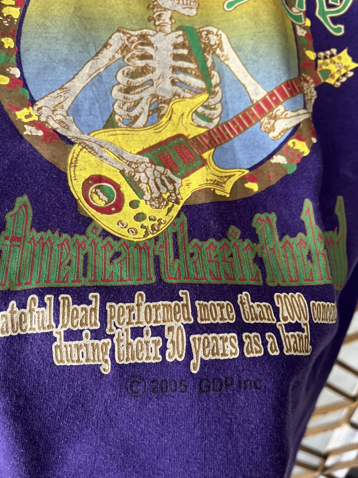 Band Tees × Grateful Dead × Vintage RARE Vintage Grateful Dead Tour 2005 Band T-Shirt Size US M / EU 48-50 / 2 - 3 Thumbnail