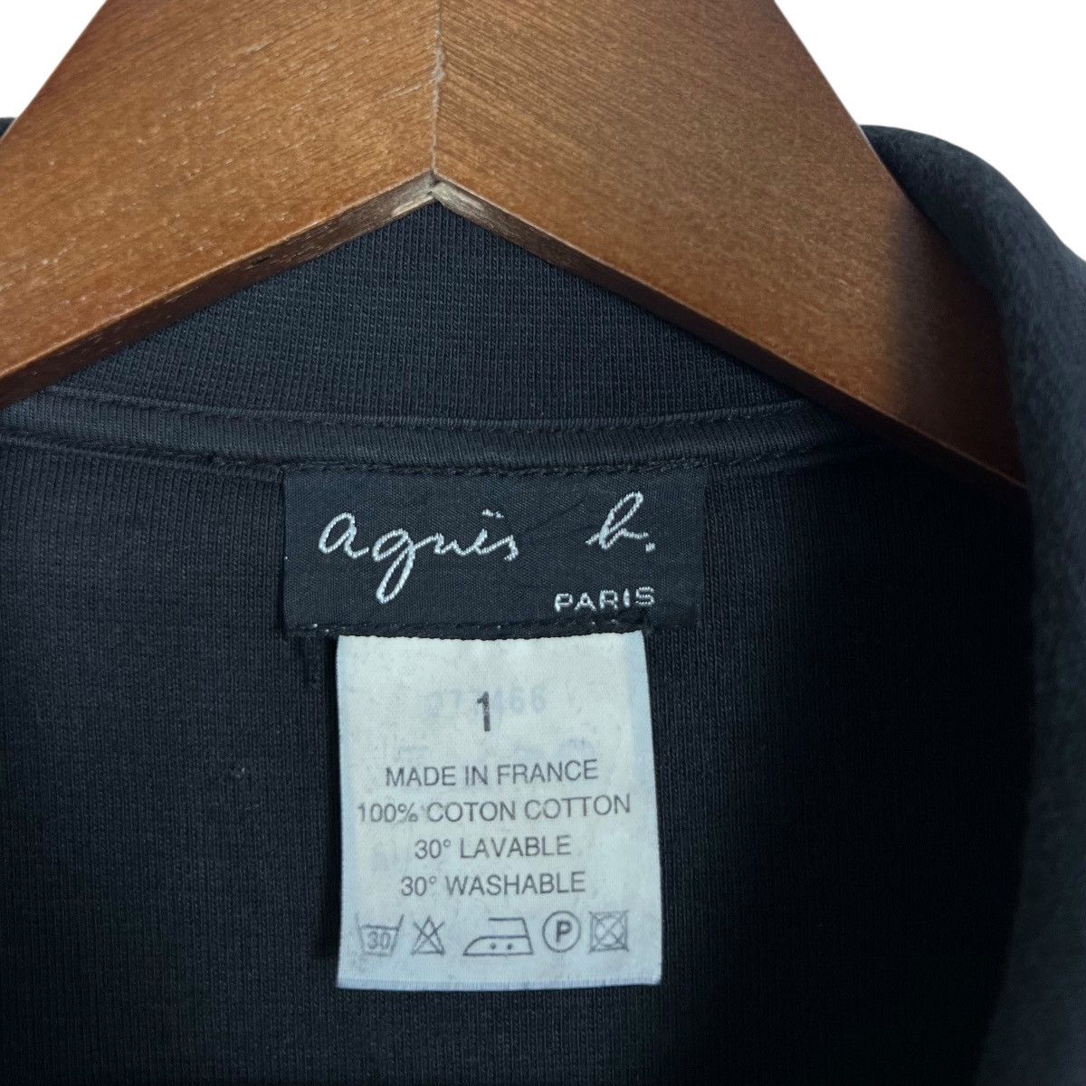 agnes b. 90s Vintage Agnes b Biker Jacket Size S / US 4 / IT 40 - 10 Thumbnail