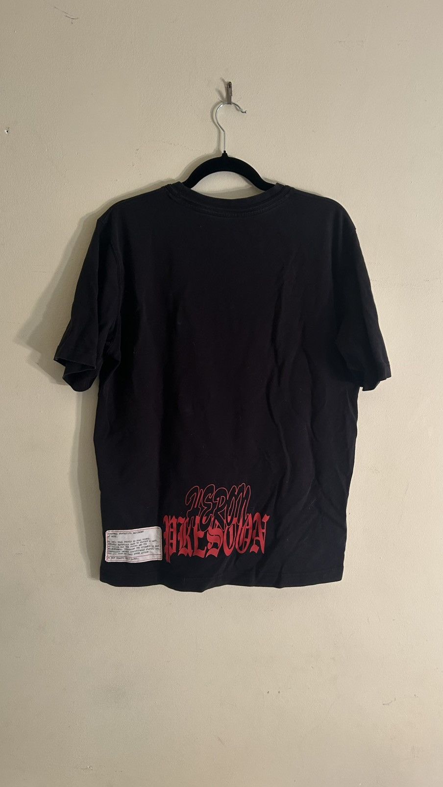 Heron Preston HERON PRESTON Flaming Skull Men's T-Shirt 🔥 Size US M / EU 48-50 / 2 - 2 Thumbnail