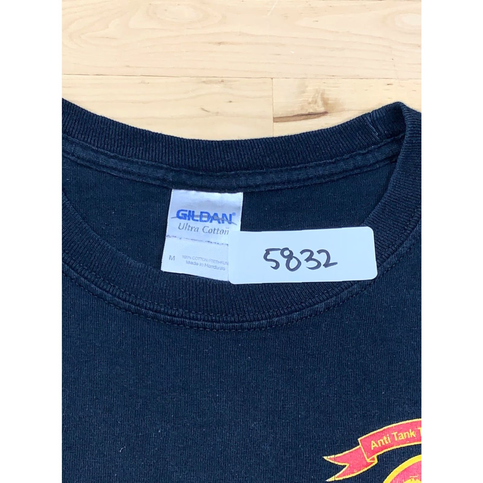 Gildan Angels of Death Anti Tank Training Company Long Sleeve Shirt M Military Gildan Black Men's Shirt Crew Neck Graphic Print Vintage No Size US M / EU 48-50 / 2 - 5 Thumbnail