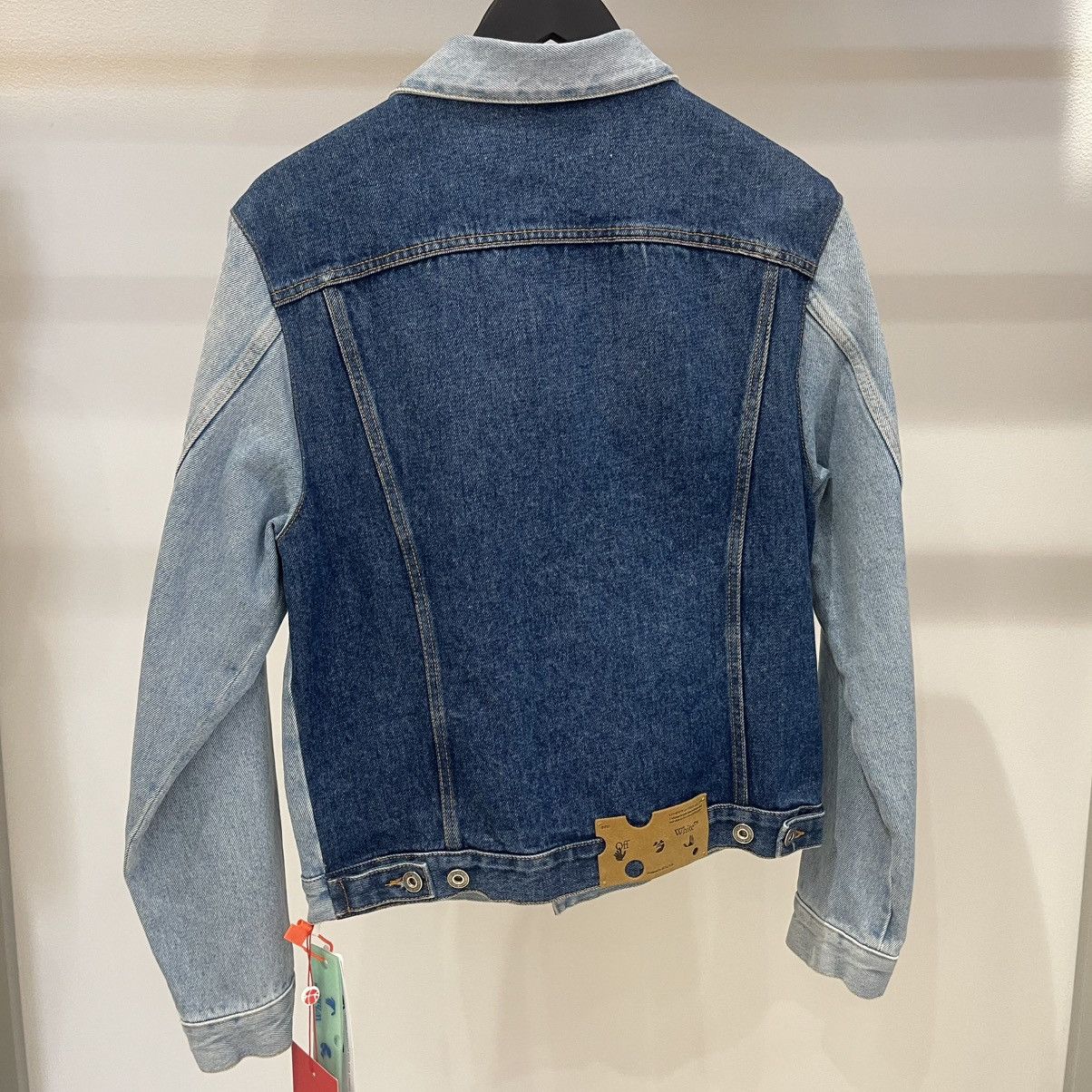Off-White × Virgil Abloh Off-White Twist Denim Jacket Size US S / EU 44-46 / 1 - 4 Thumbnail