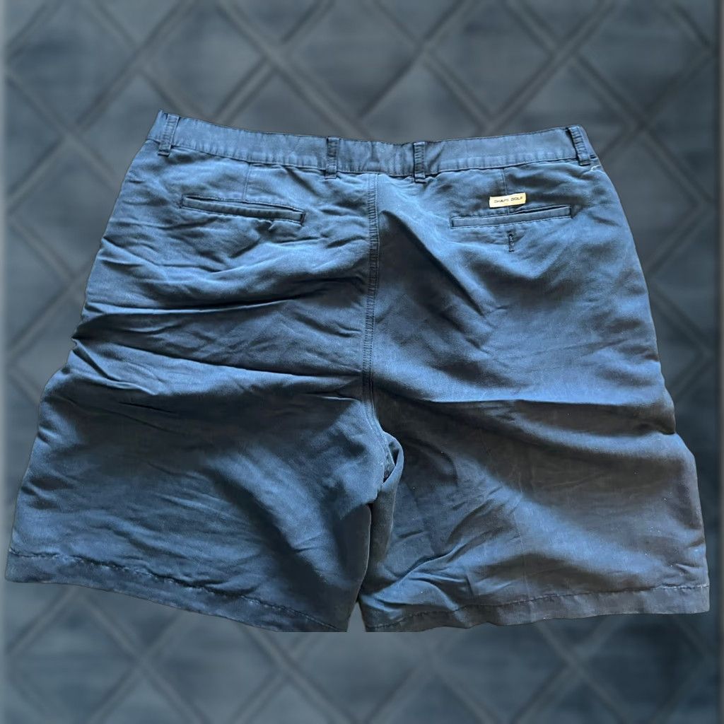 Chaps VINTAGE Chaps Ralph Lauren Golf Shorts Casual 90s 40 Navy Blue Chino Mens Regular Pleated Buttons Zipper Logo Size US 40 / EU 56 - 1 Thumbnail