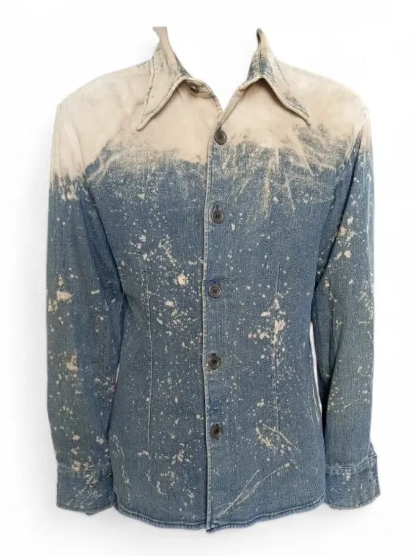 Le Grande Bleu (L.G.B.) Tornado Mart Crash Denim Shirt Jacket Size US XS / EU 42 / 0 - 7 Thumbnail