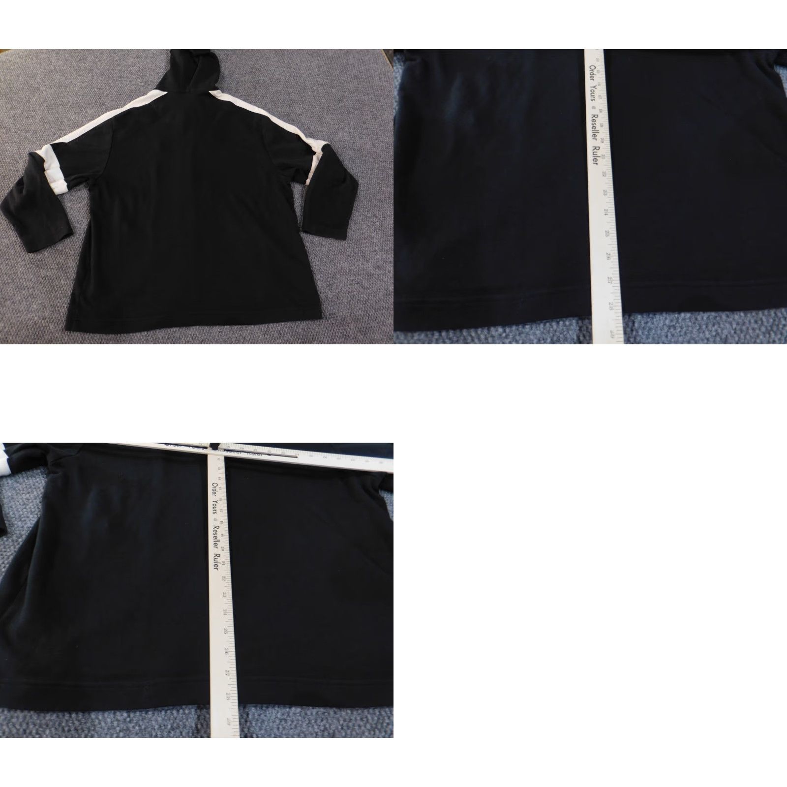 Nike VINTAGE nike hoodie large men black snap 90s basketball stretch retro Size US L / EU 52-54 / 3 - 9 Thumbnail