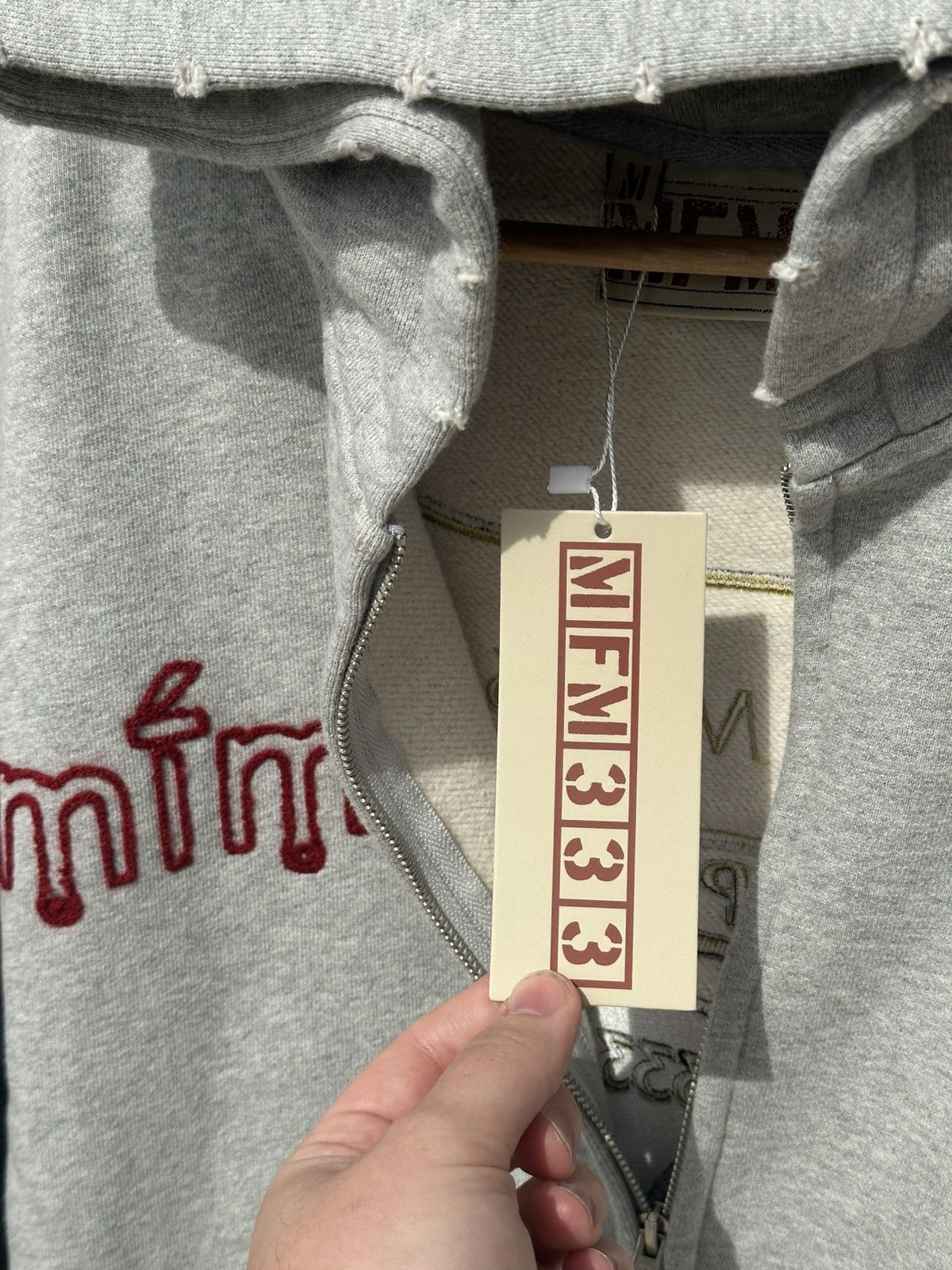 murd333r.fm MURD333R.FM GREY SPECIAL OPS HOODIE SIZE M Size US M / EU 48-50 / 2 - 6 Thumbnail