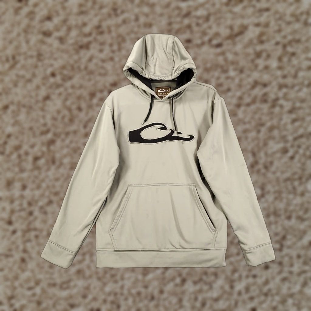 Vintage VINTAGE Drake Waterfowl Hoodie Pullover Jacket Mens Small Gray Duck Hunting Hooded Size US S / EU 44-46 / 1 - 1 Thumbnail
