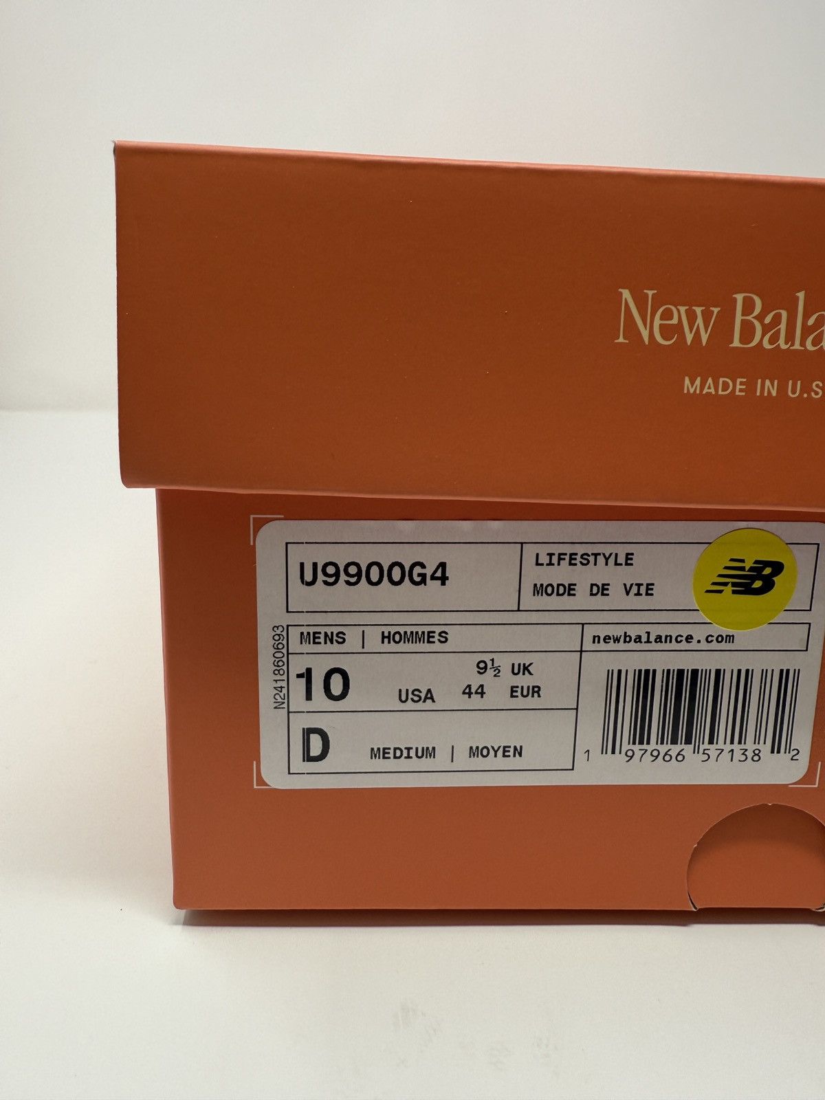 New Balance New Balance 990 v4 MiUSA Aime Leon Dore Red Clay Size 10 Size US 10 / EU 43 - 9 Thumbnail