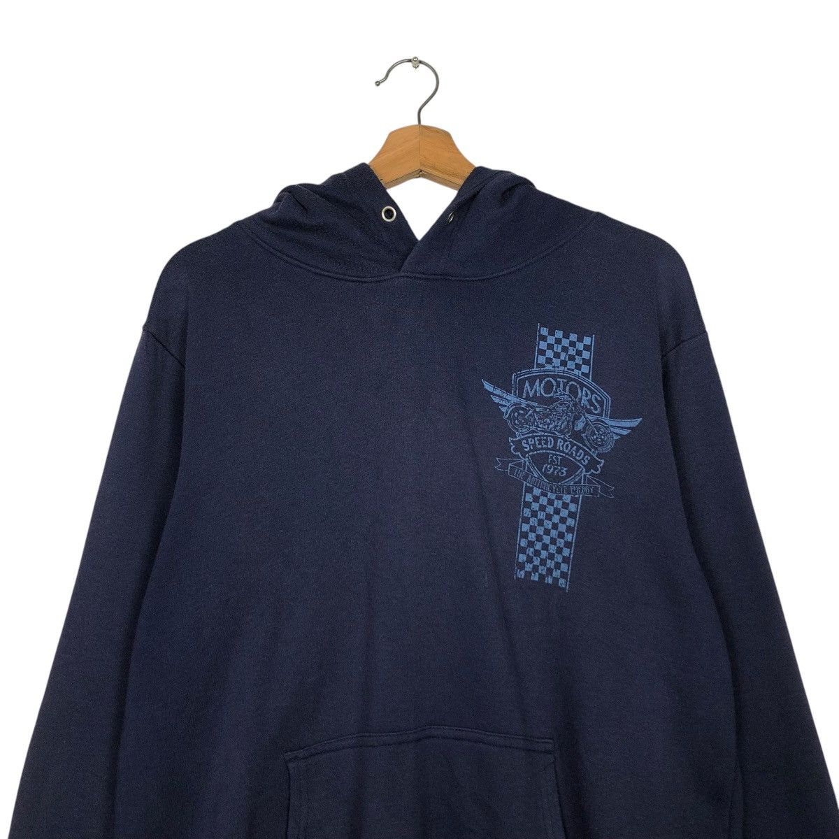 Japanese Brand 🔥VINTAGE HOODIE PULL OVER GARAGE MOTOR SPEED ROAD BIG LOGO Size US L / EU 52-54 / 3 - 15 Thumbnail