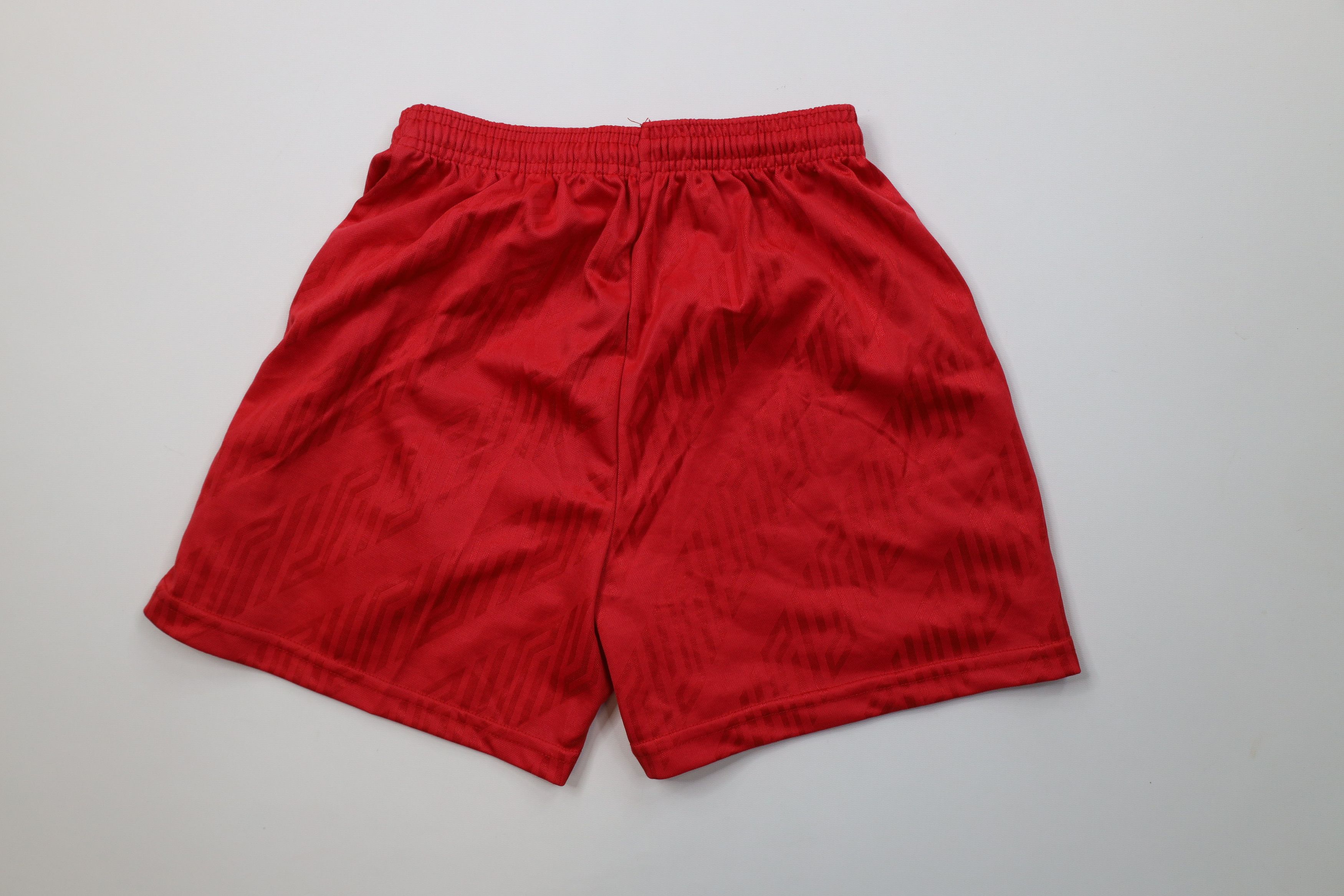 Vintage Vintage 90s Streetwear Soccer Shorts Red Polyester USA Size US 30 / EU 46 - 7 Thumbnail