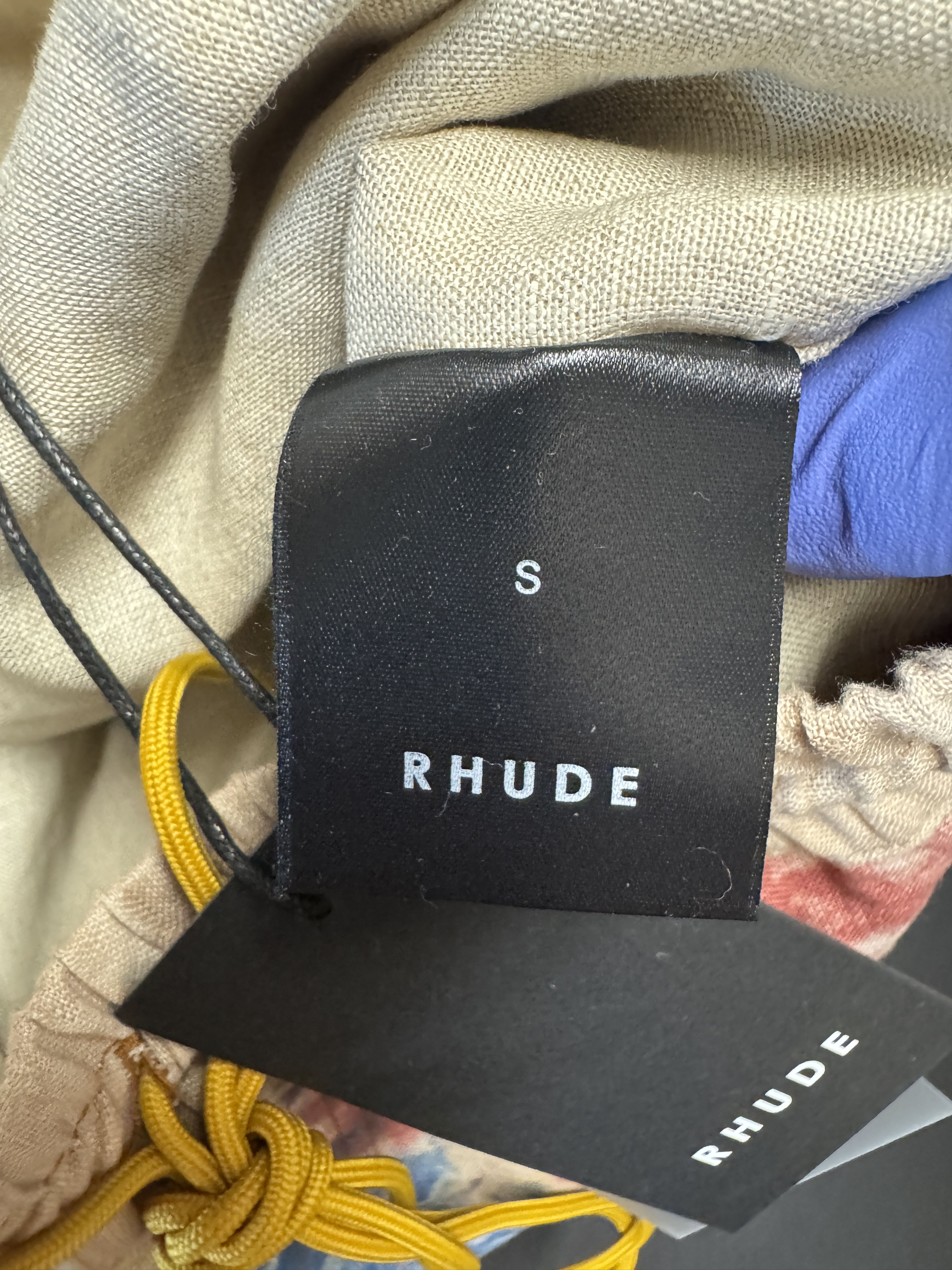 Rhude Rhude Tie-Dye Linen Drawstring Shorts Size US 28 / EU 44 - 3 Thumbnail