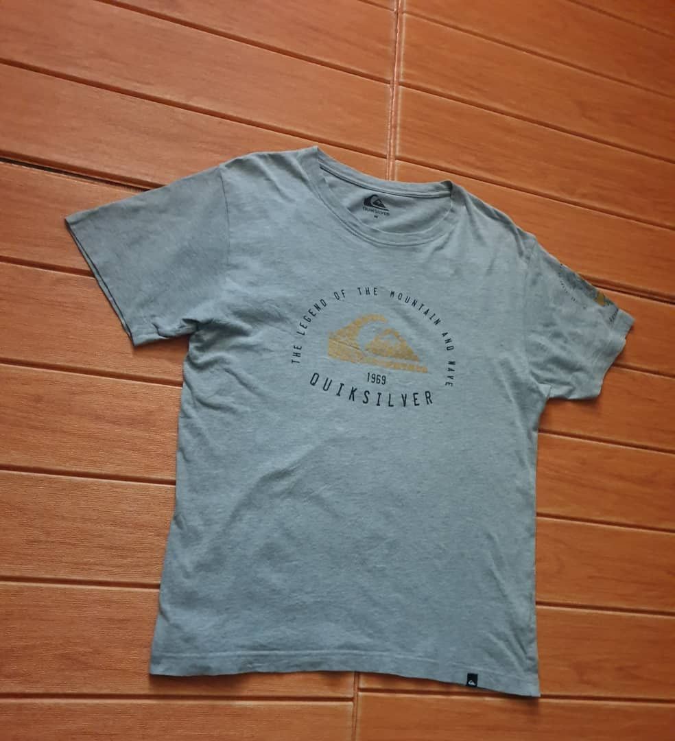 Quiksilver Quicksilver surfing grey colour shirt Size US M / EU 48-50 / 2 - 4 Thumbnail