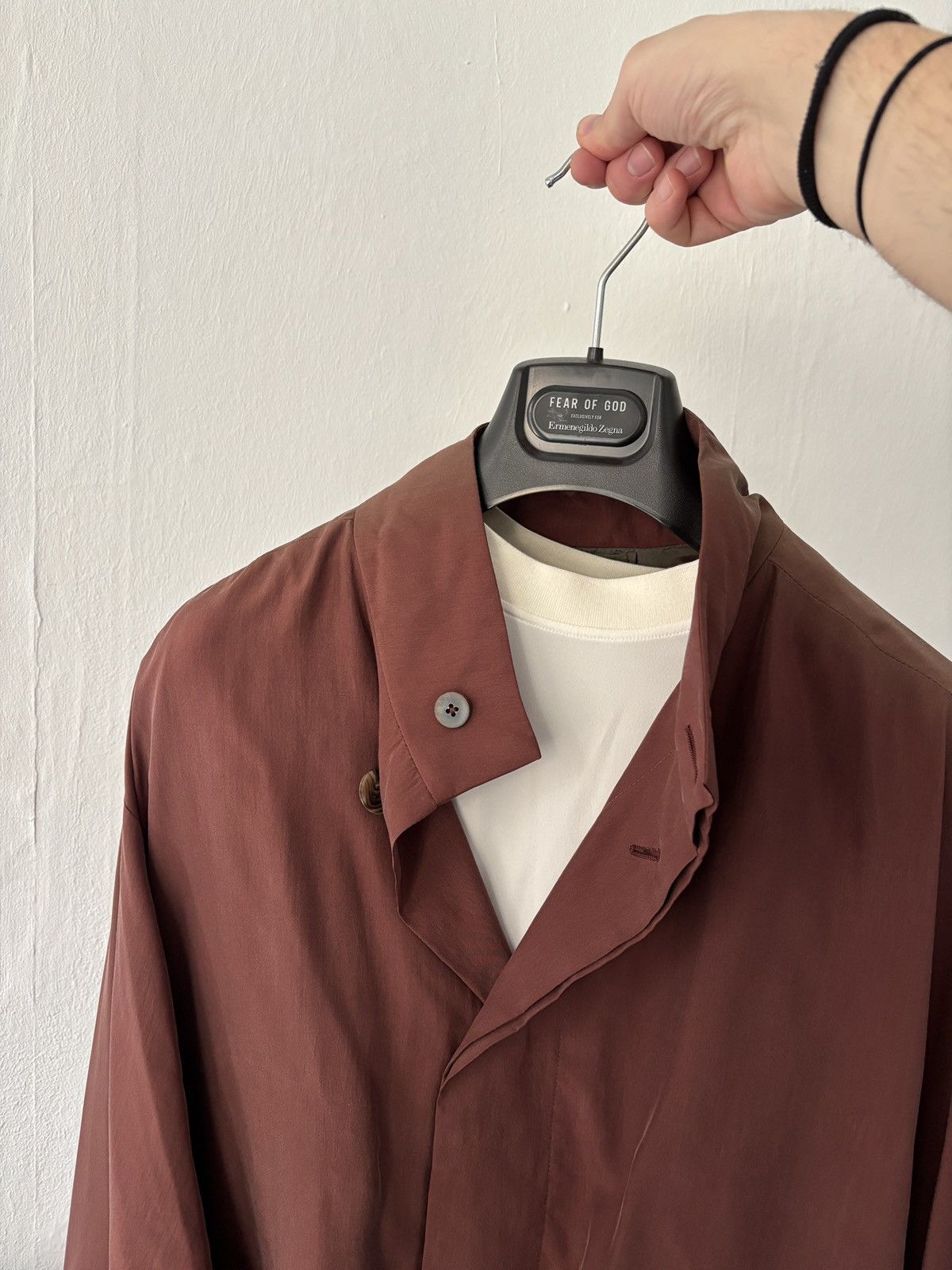 Ermenegildo Zegna × Fear of God Fear of God Zegna Bordeaux Blouson Size US M / EU 48-50 / 2 - 9 Thumbnail